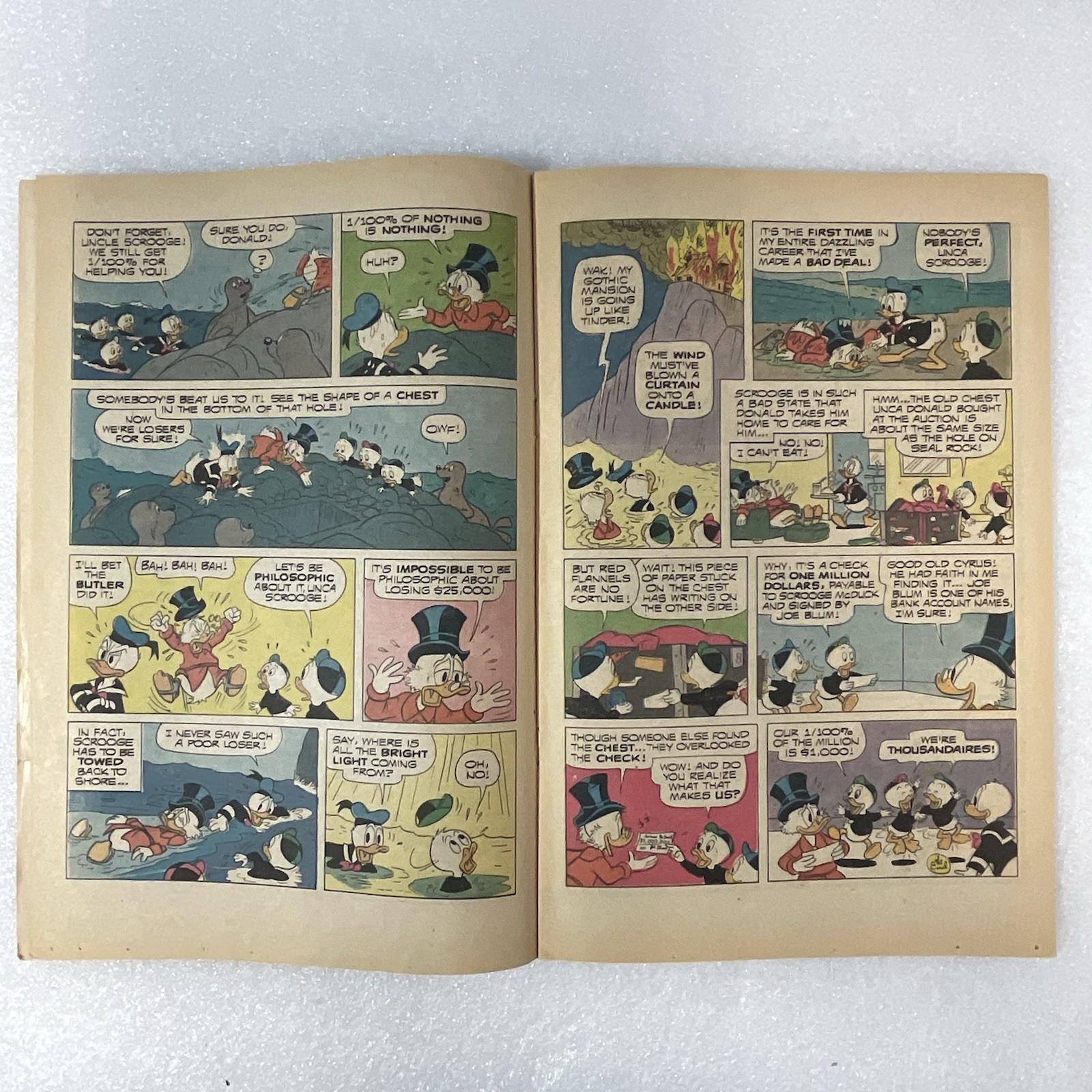 Vtg Walt Disney Donald Duck #144 1972 Secret of the Gothic Mansion GnuReads - Image 16