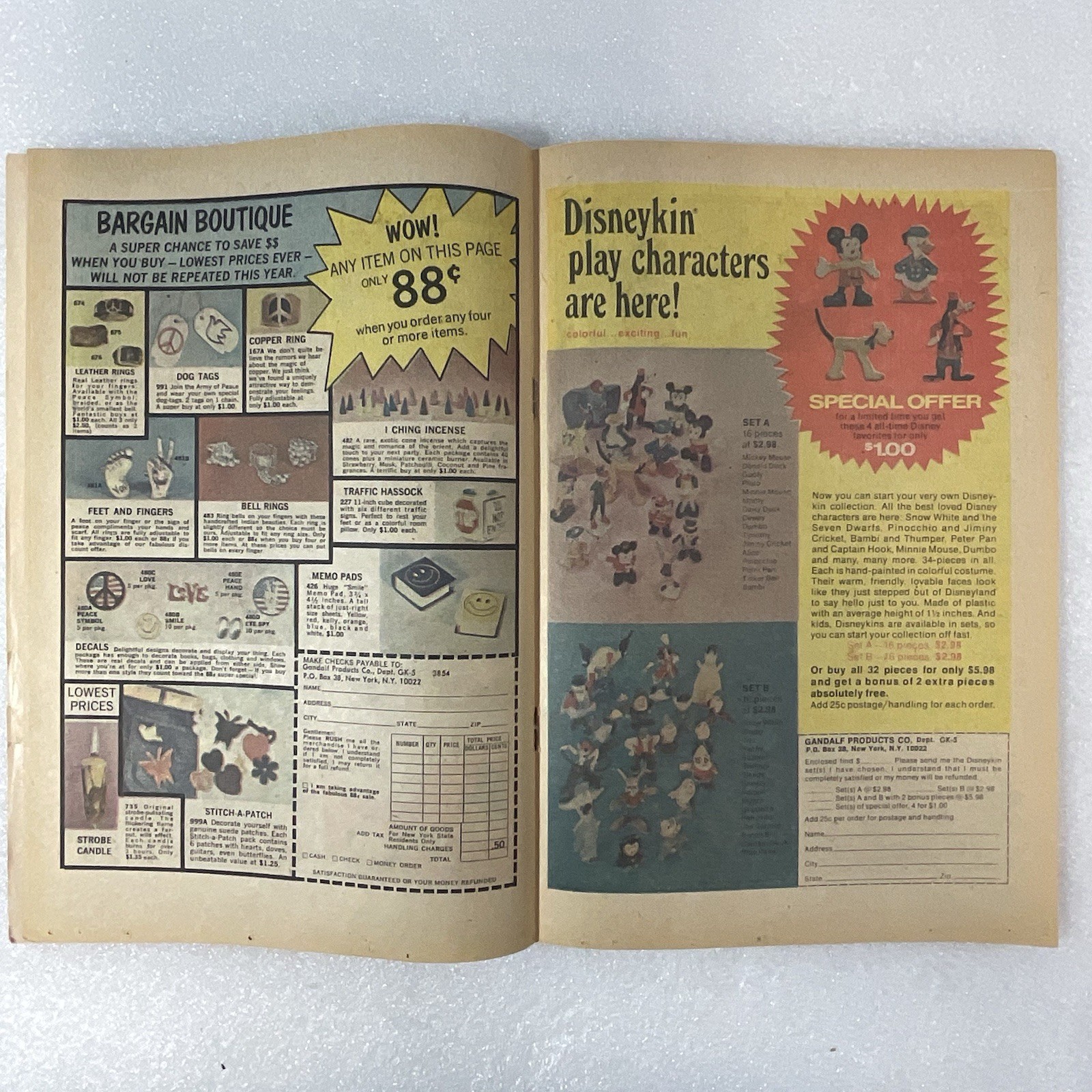 Vtg Walt Disney Donald Duck #144 1972 Secret of the Gothic Mansion GnuReads - Image 15