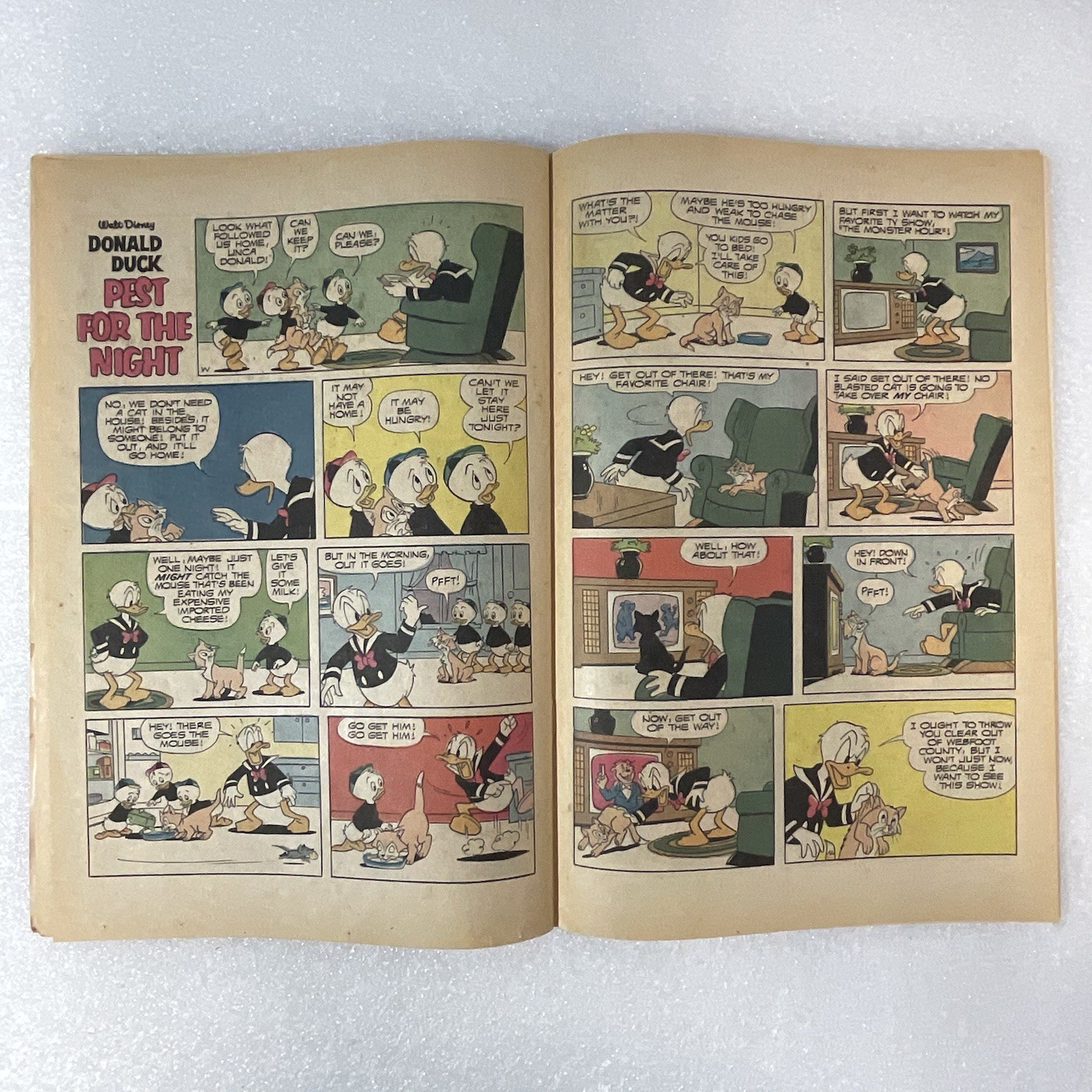 Vtg Walt Disney Donald Duck #144 1972 Secret of the Gothic Mansion GnuReads - Image 17