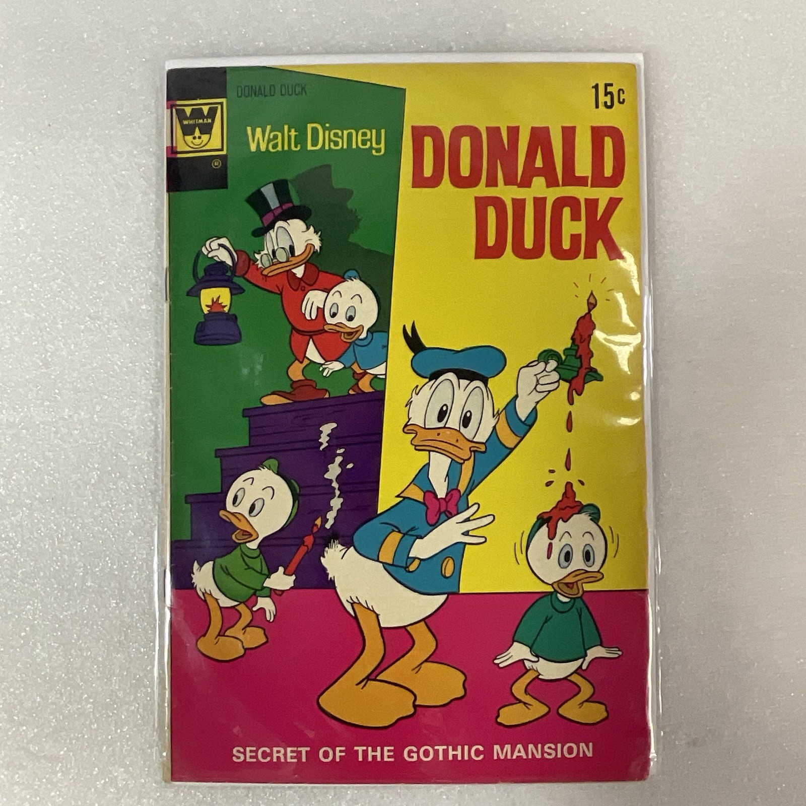Vtg Walt Disney Donald Duck #144 1972 Secret of the Gothic Mansion GnuReads - Image 18
