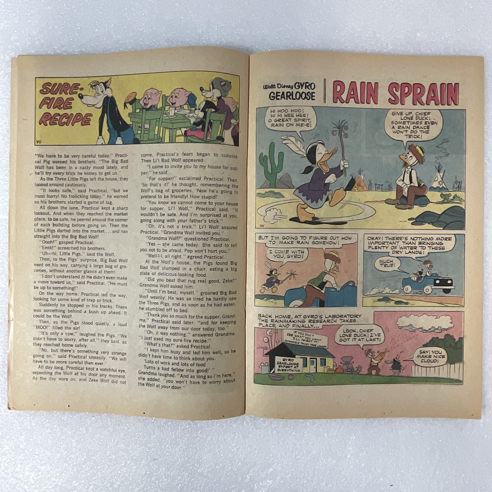 Vtg Walt Disney Donald Duck #144 1972 Secret of the Gothic Mansion GnuReads - Image 14