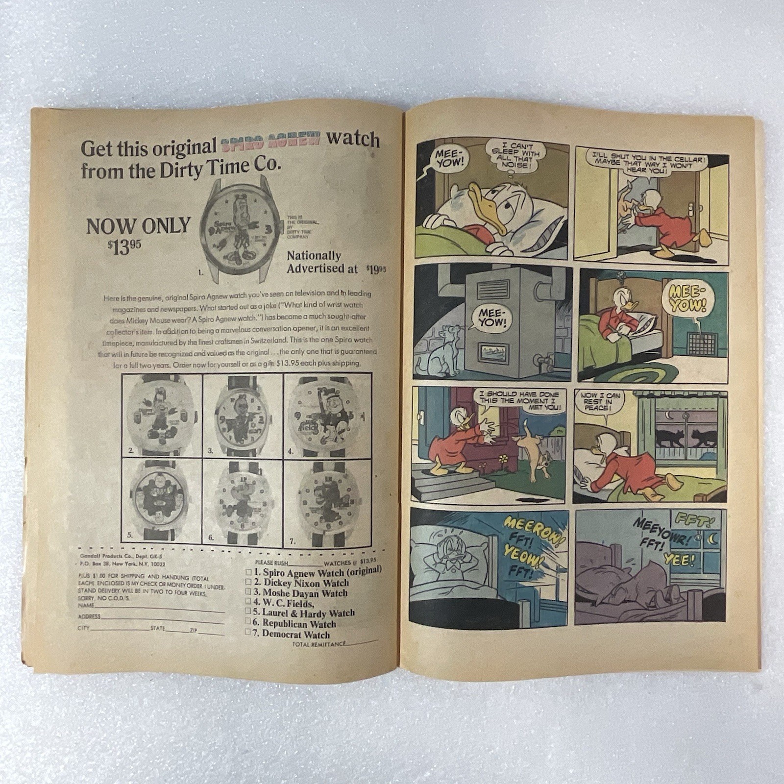 Vtg Walt Disney Donald Duck #144 1972 Secret of the Gothic Mansion GnuReads - Image 21