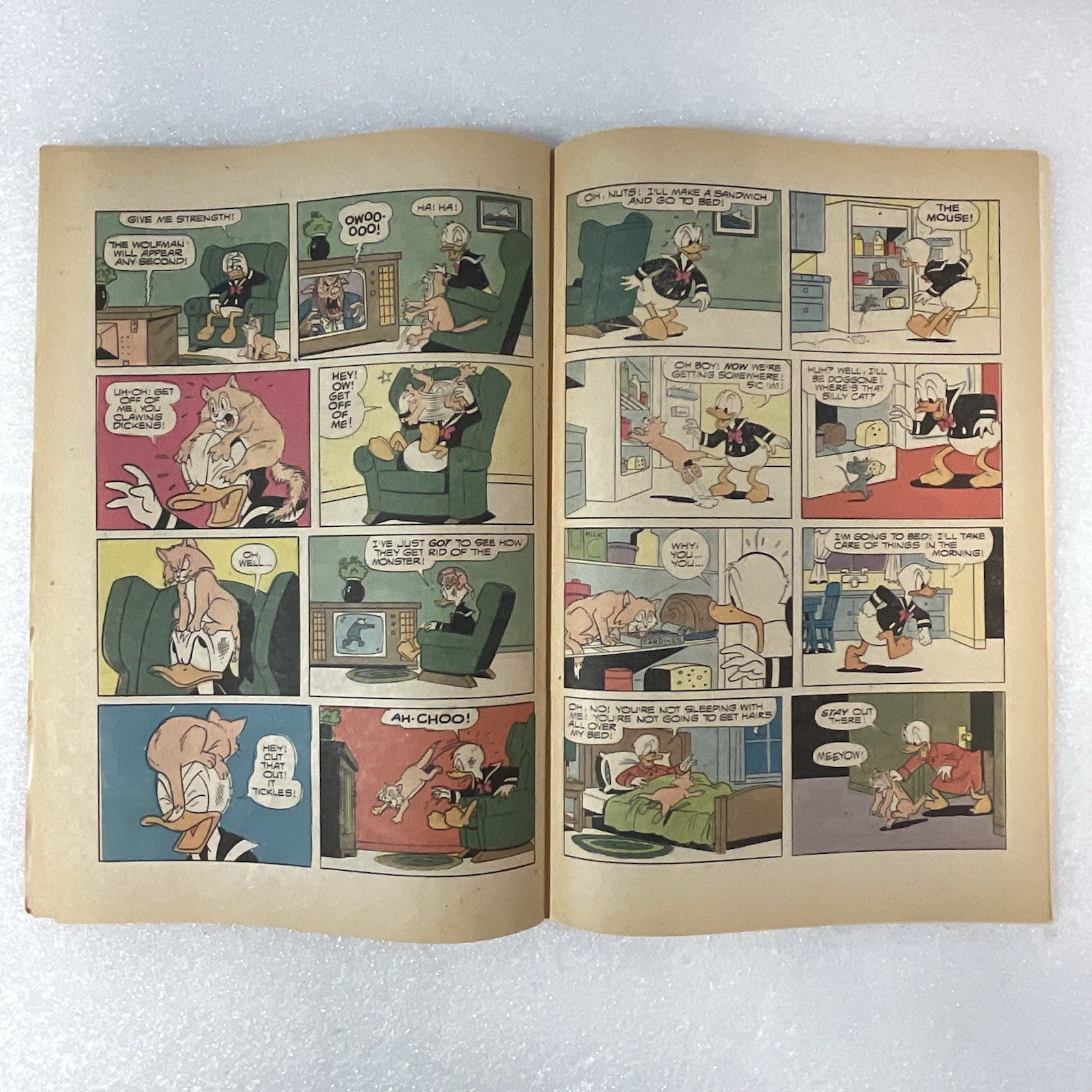 Vtg Walt Disney Donald Duck #144 1972 Secret of the Gothic Mansion GnuReads - Image 22