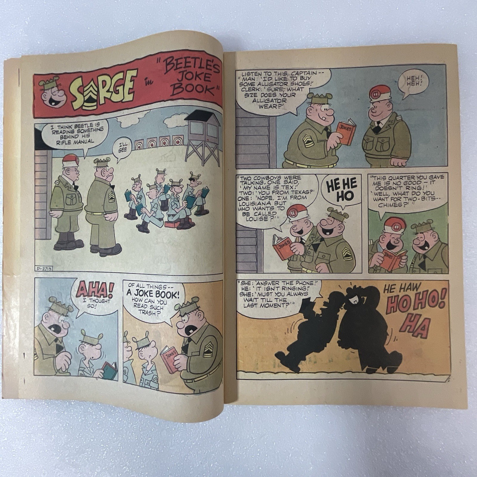 Beetle Bailey Comic Book April 1972 No 89 Charlton Comics GnuReads - Image 9