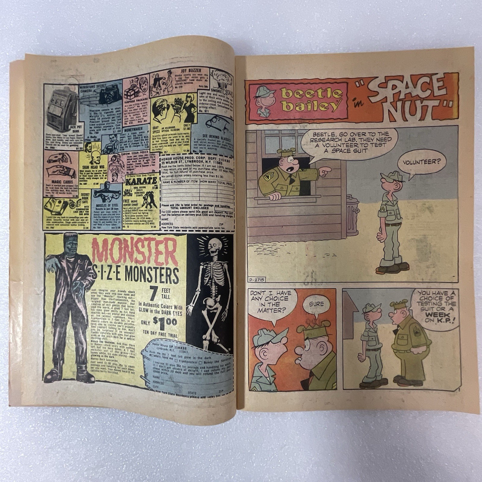Beetle Bailey Comic Book April 1972 No 89 Charlton Comics GnuReads - Image 11