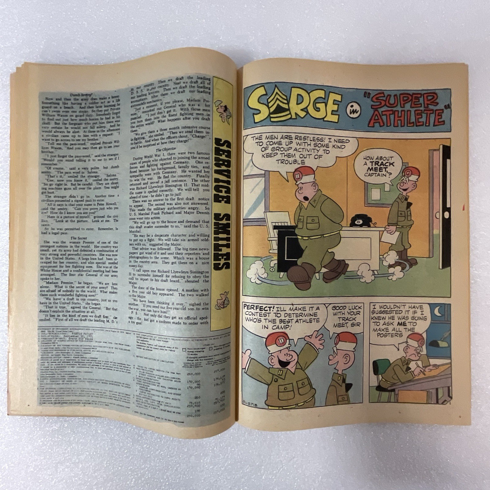 Beetle Bailey Comic Book April 1972 No 89 Charlton Comics GnuReads - Image 12