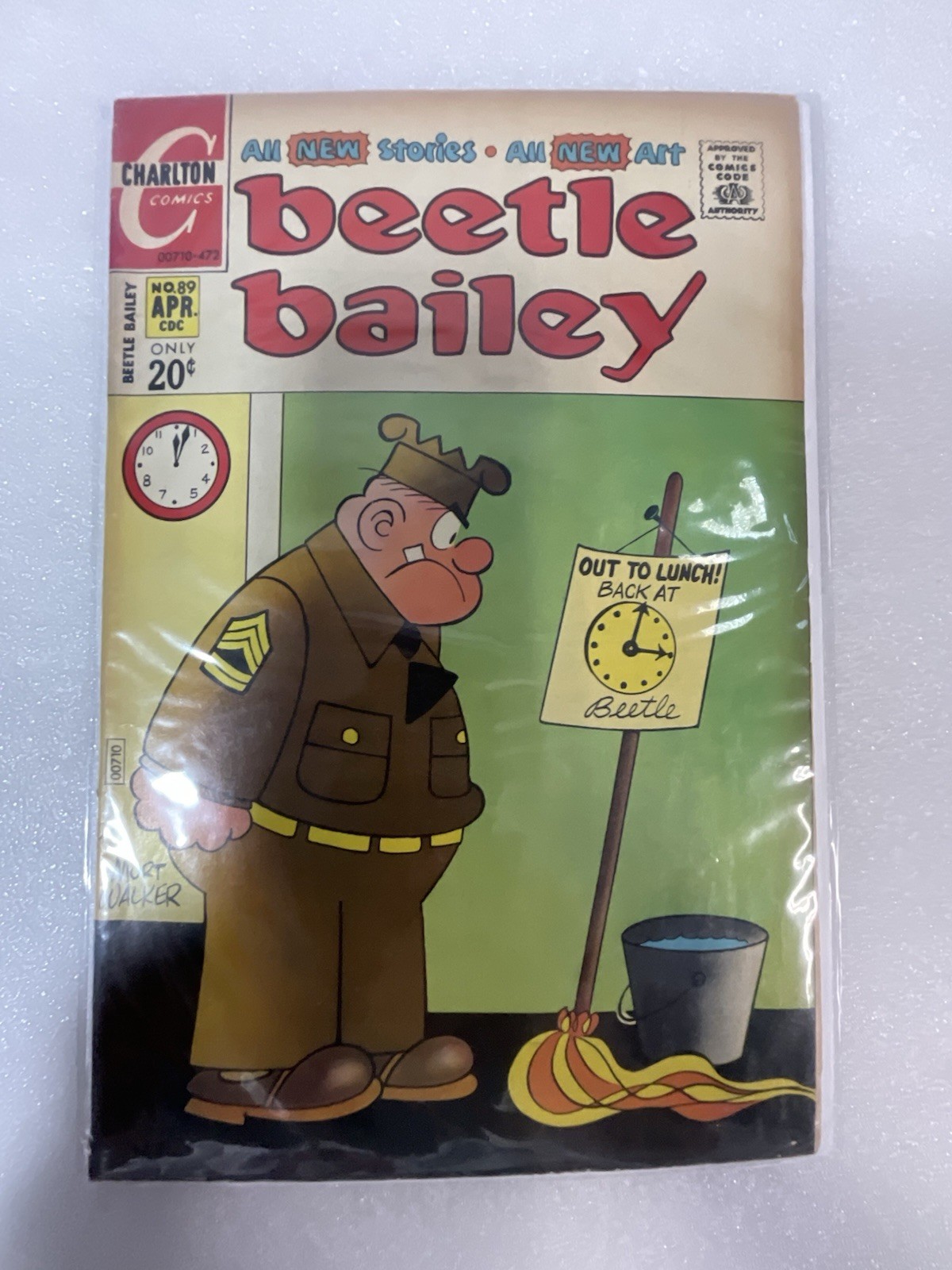 Beetle Bailey Comic Book April 1972 No 89 Charlton Comics GnuReads - Image 17
