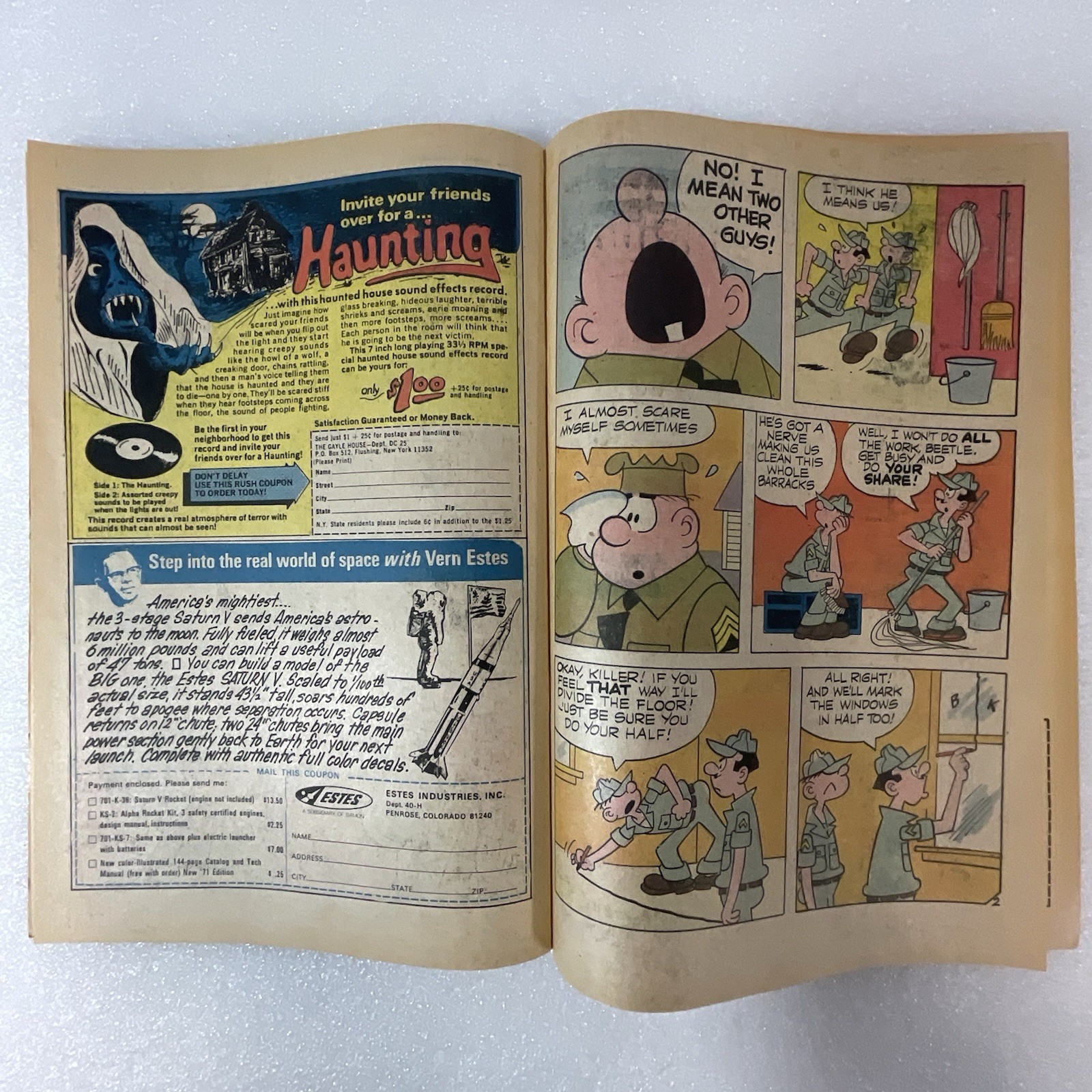 Beetle Bailey Comic Book April 1972 No 89 Charlton Comics GnuReads - Image 19