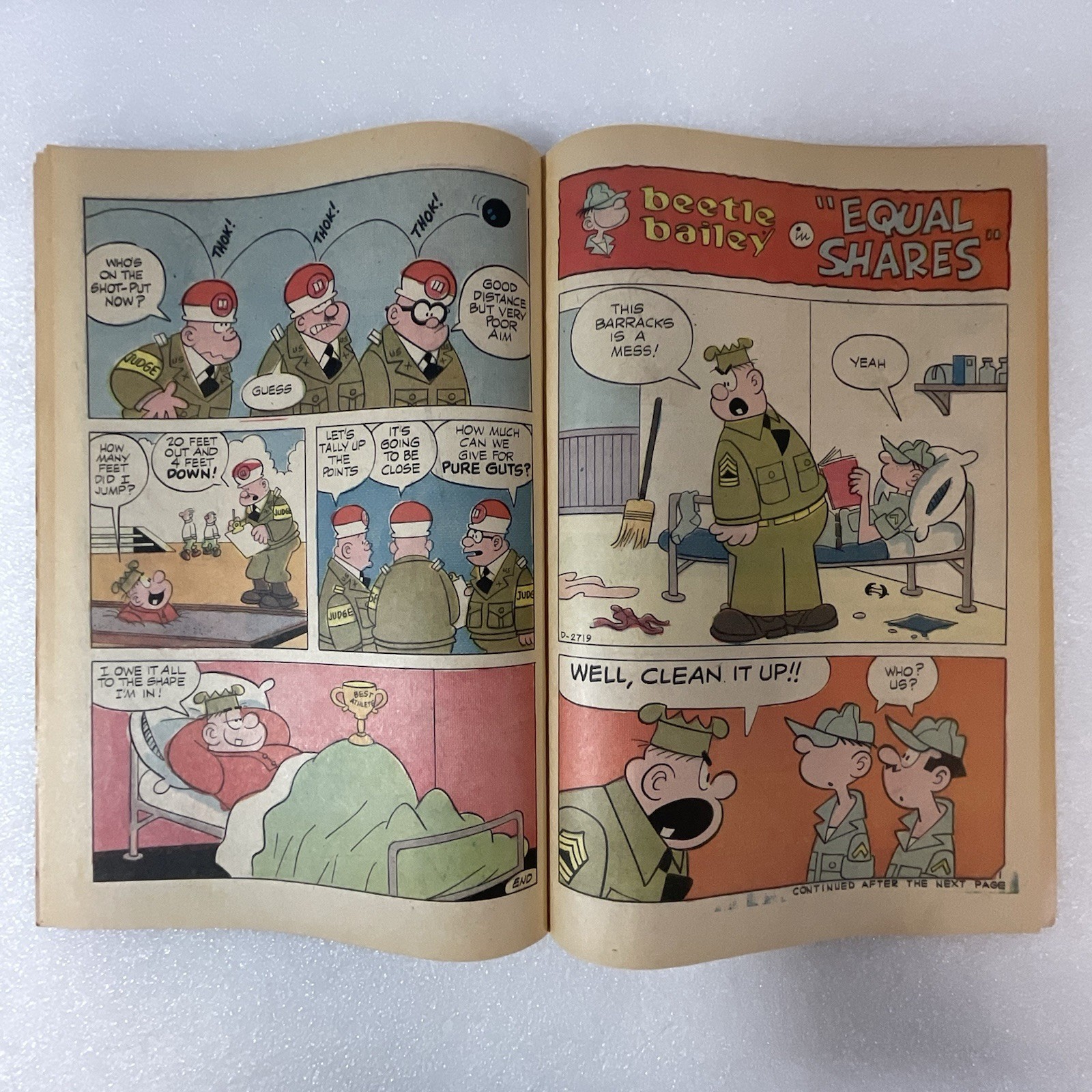 Beetle Bailey Comic Book April 1972 No 89 Charlton Comics GnuReads - Image 20