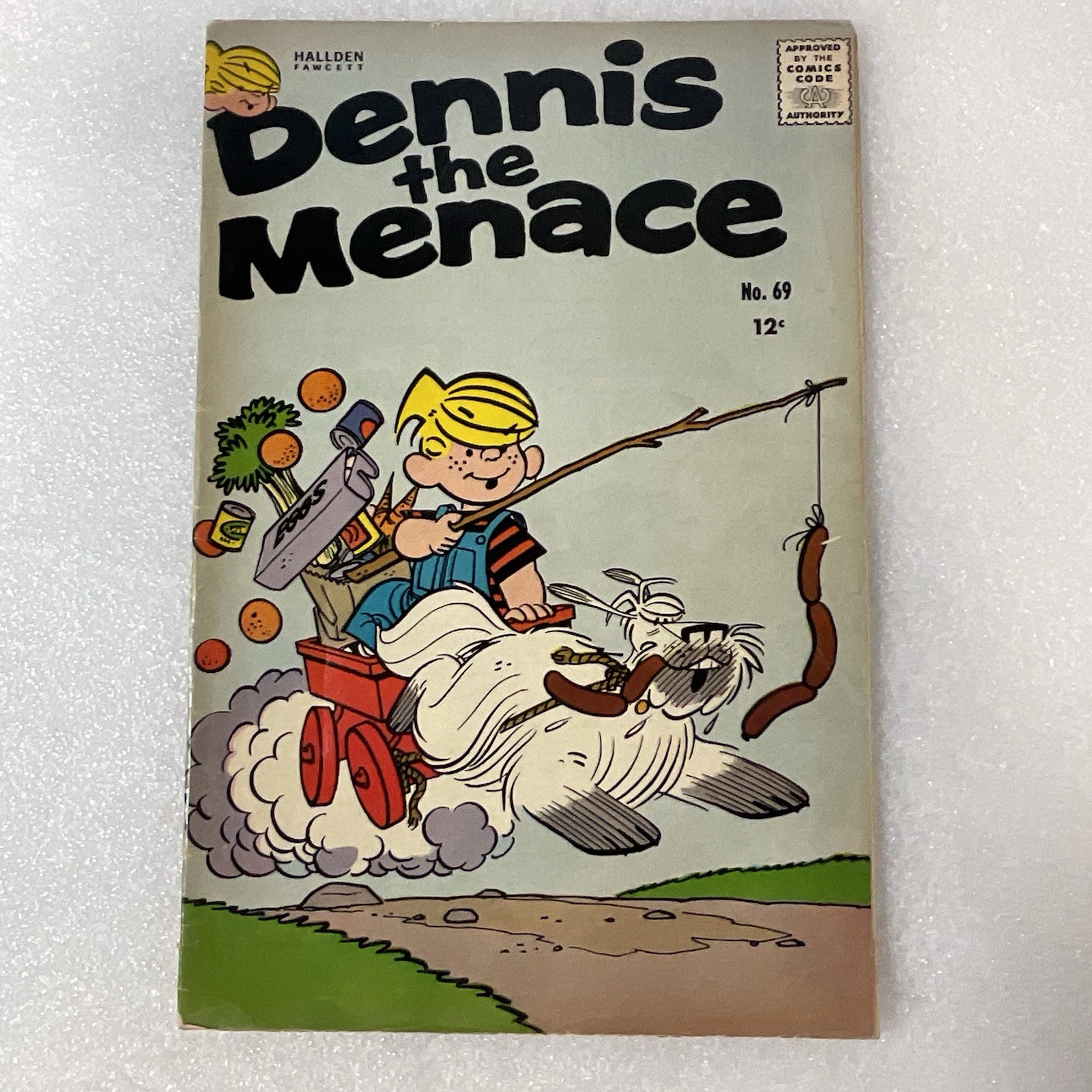 Dennis the Menace #69 November 1963 Dog Waggon! GnuReads - Image 1