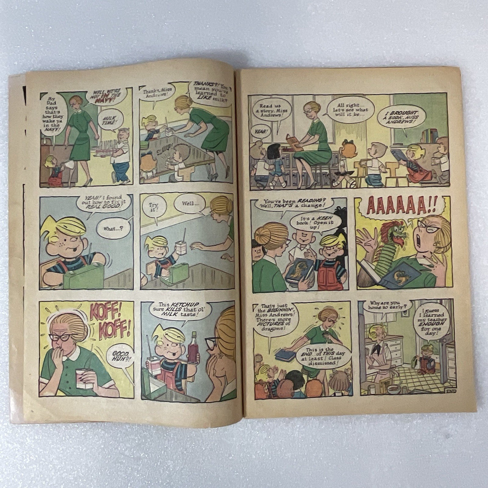 Dennis the Menace #69 November 1963 Dog Waggon! GnuReads - Image 3