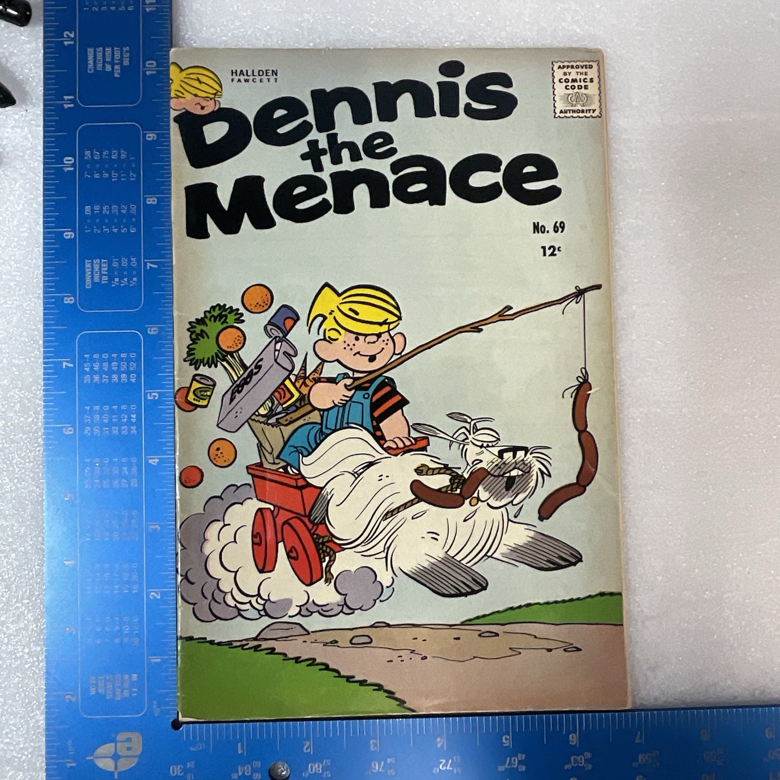 Dennis the Menace #69 November 1963 Dog Waggon! GnuReads - Image 7