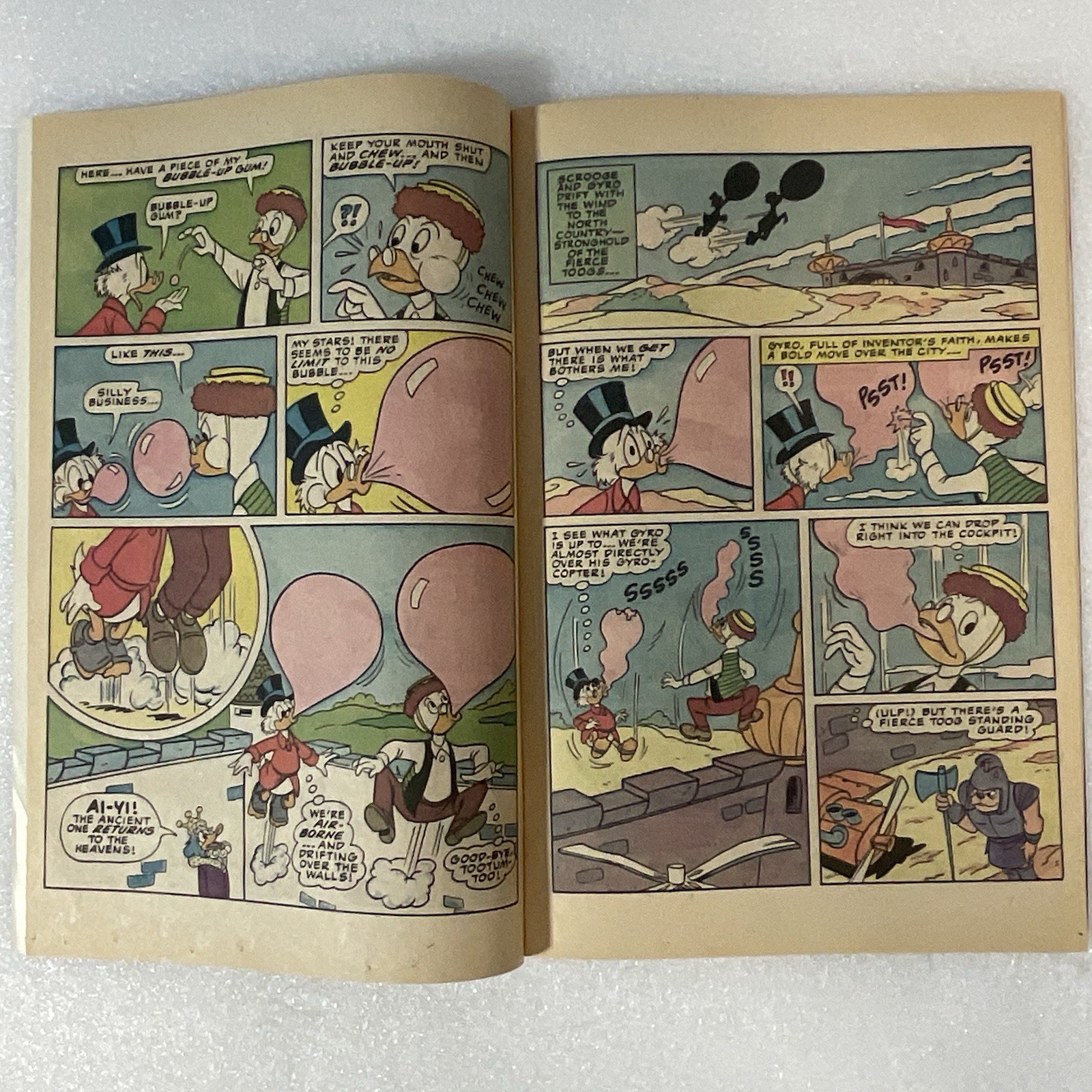 Walt Disney Uncle Scrooge Comic Book #202 1982 GnuReads - Image 10