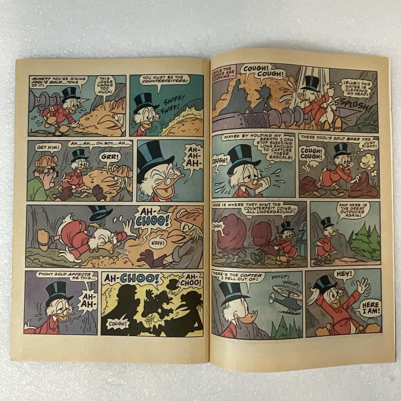Walt Disney Uncle Scrooge Comic Book #202 1982 GnuReads - Image 22