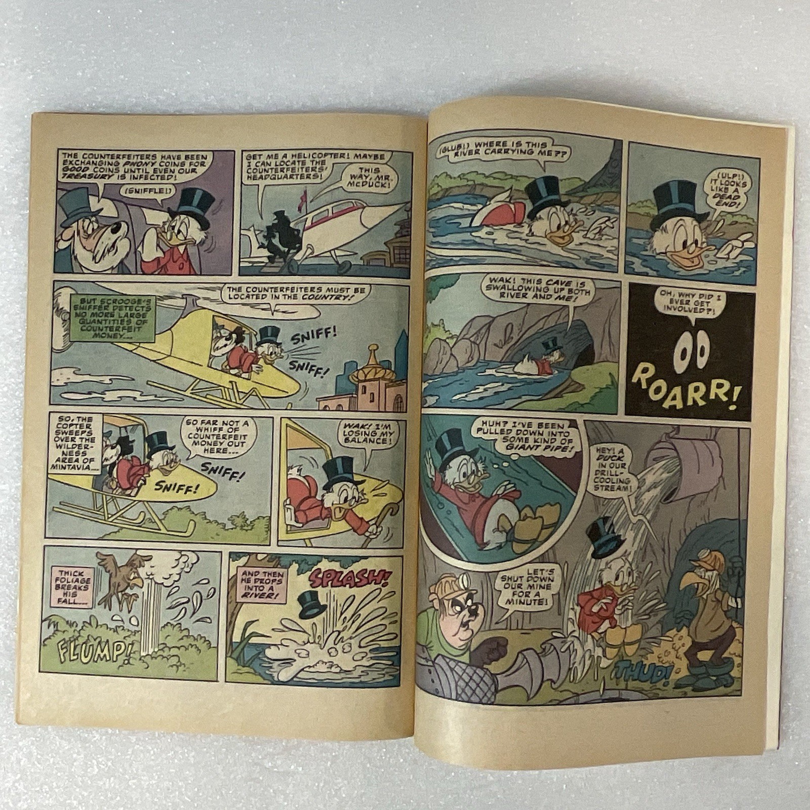 Walt Disney Uncle Scrooge Comic Book #202 1982 GnuReads - Image 23