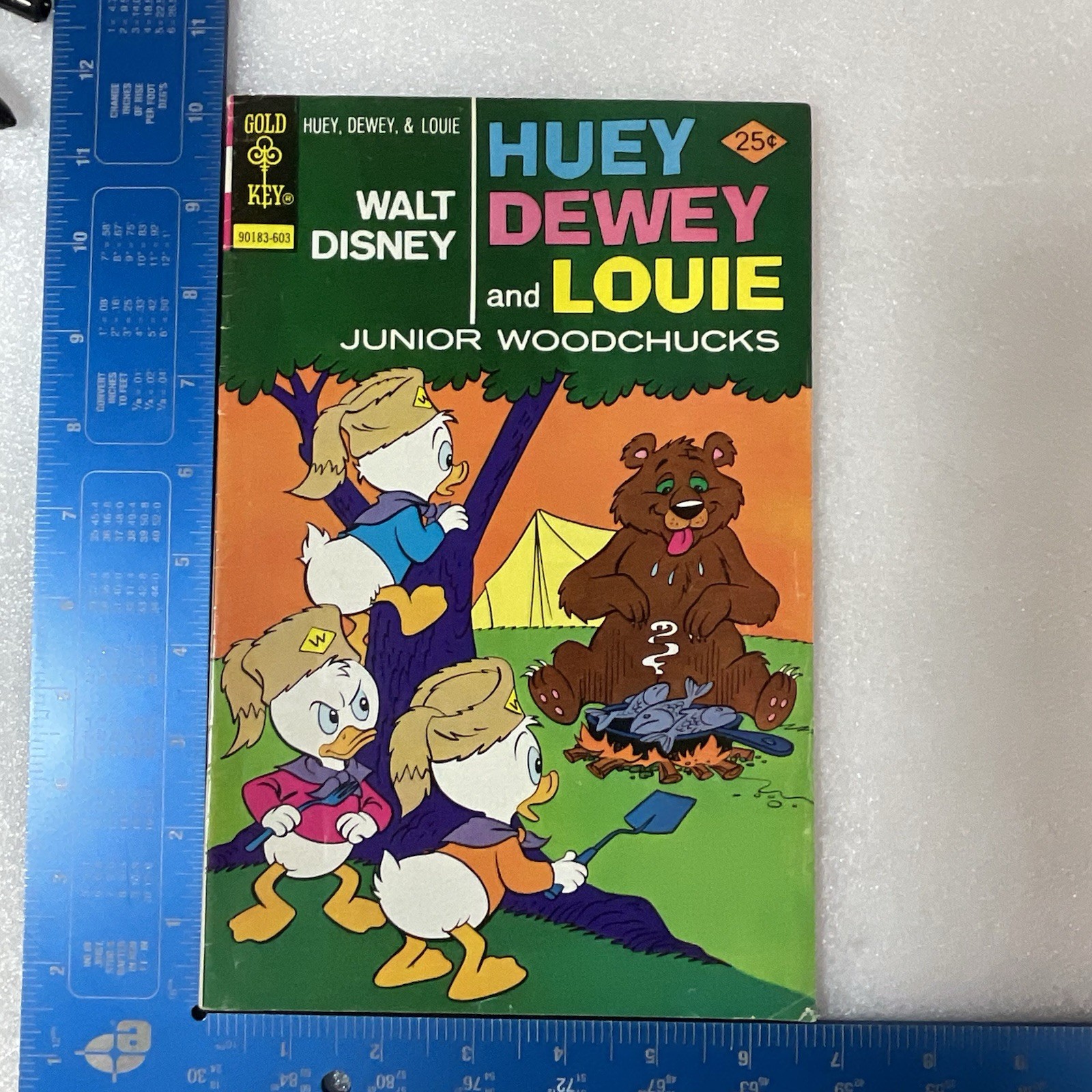 Walt Disney Huey Dewey and Louie Junior Woodchucks #37 1976 Comic Book Gold Key - Image 5