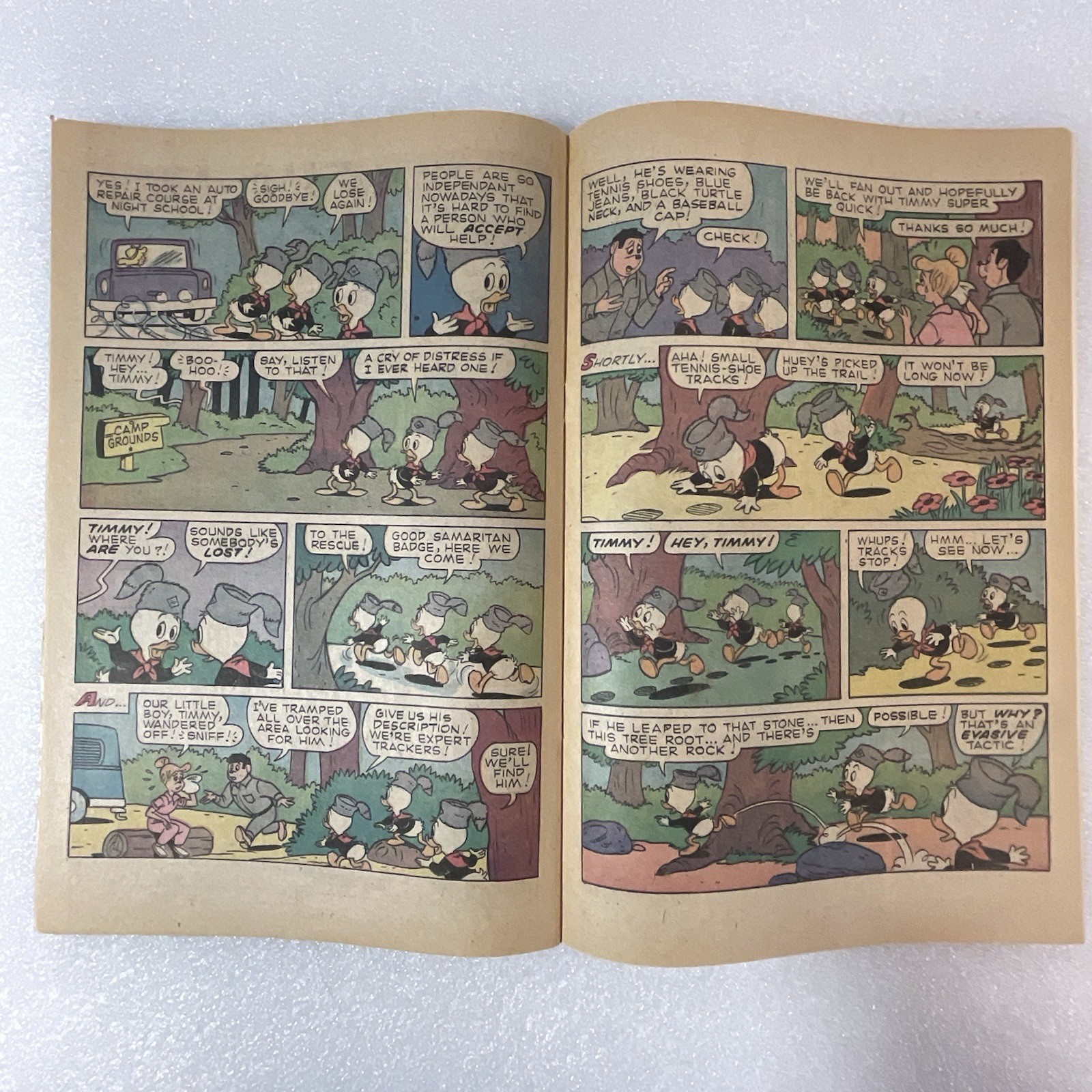 Walt Disney Huey Dewey and Louie Junior Woodchucks #37 1976 Comic Book Gold Key - Image 12