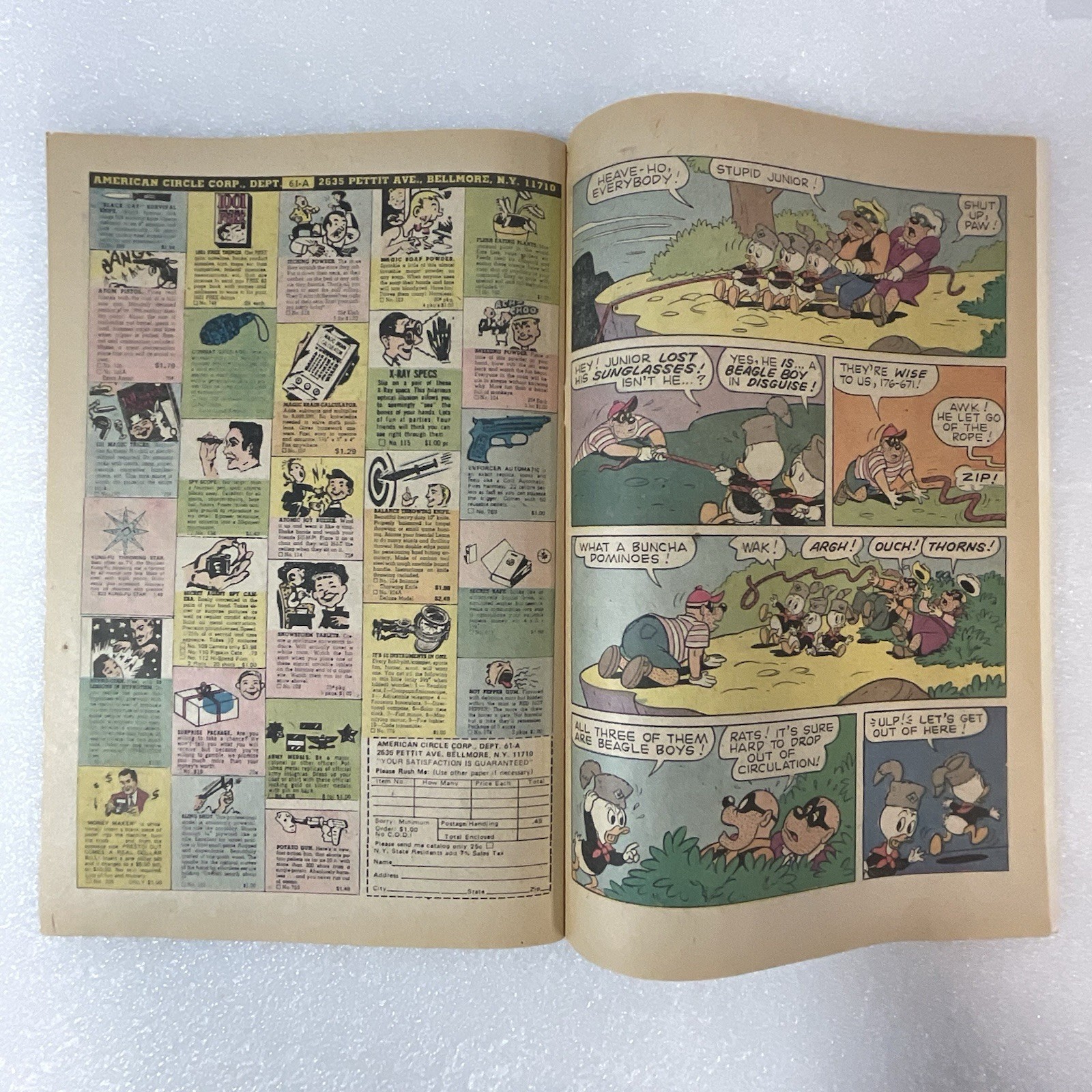 Walt Disney Huey Dewey and Louie Junior Woodchucks #37 1976 Comic Book Gold Key - Image 19
