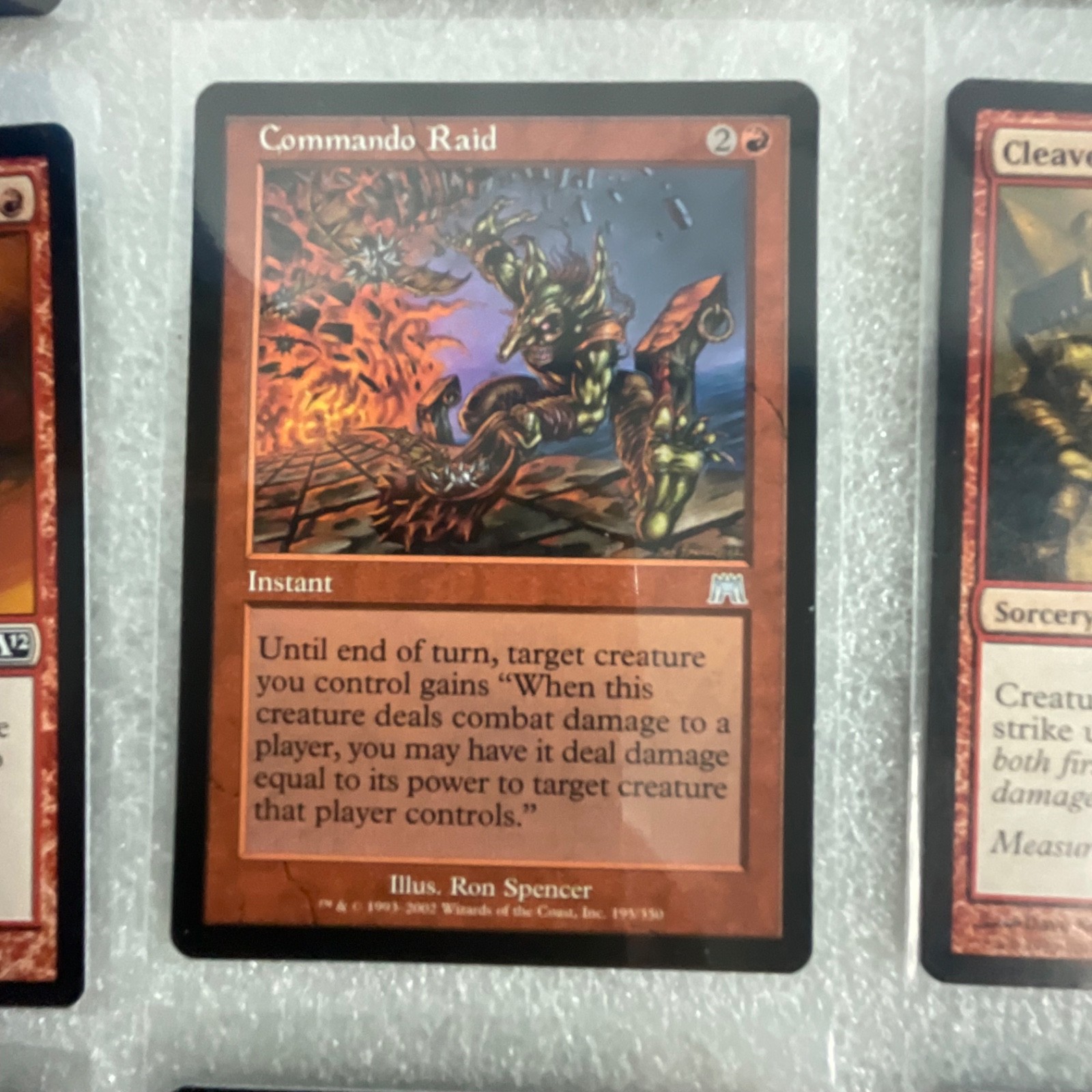 MTG 20 Card Lot Chandra’s Outrage Cleaver Riot Mixed Sets Onslaught M13 - Image 9