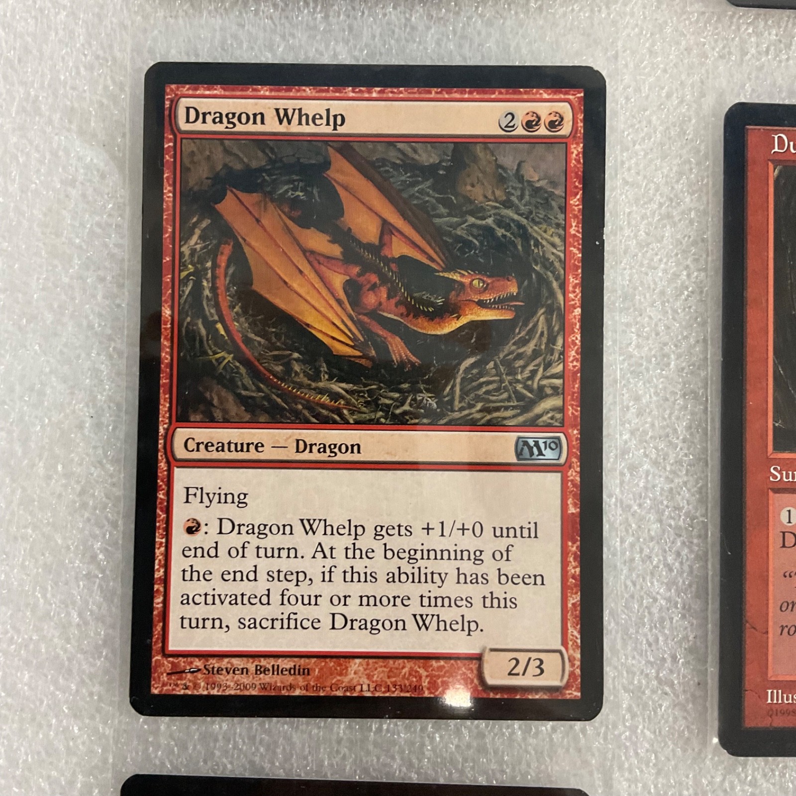 MTG 20 Card Lot Dragon Whelp Dwarven Warriors Mixed Sets Vintage Core - Image 5