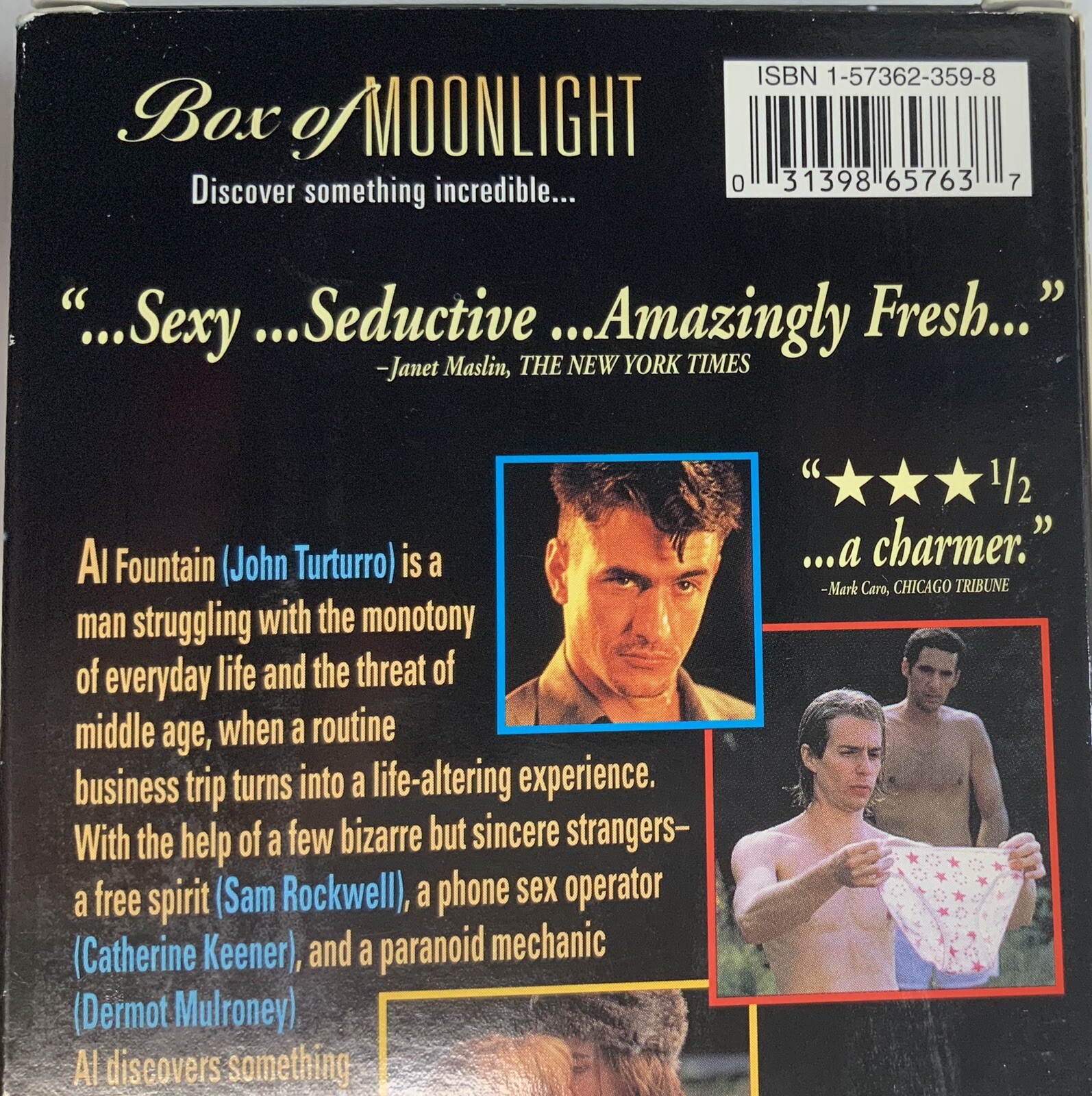 Box of Moonlight VHS John Turturro Catherine Keener Dermot Mulroney - Image 11