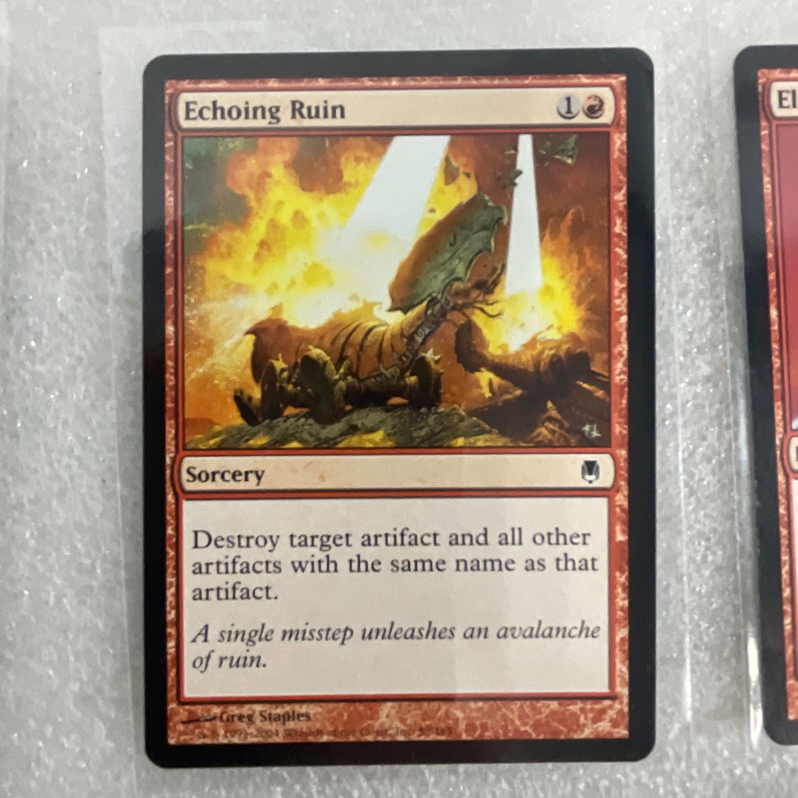MTG 20 Card Red Lot Earthbind Earth Elemental Eron Mixed Sets - Image 11