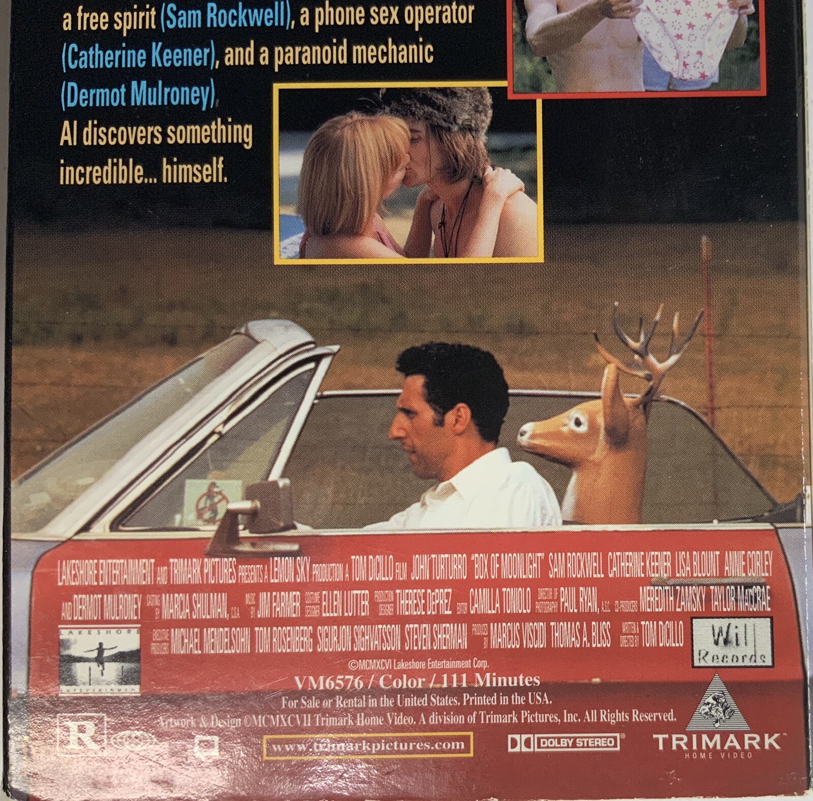 Box of Moonlight VHS John Turturro Catherine Keener Dermot Mulroney - Image 12