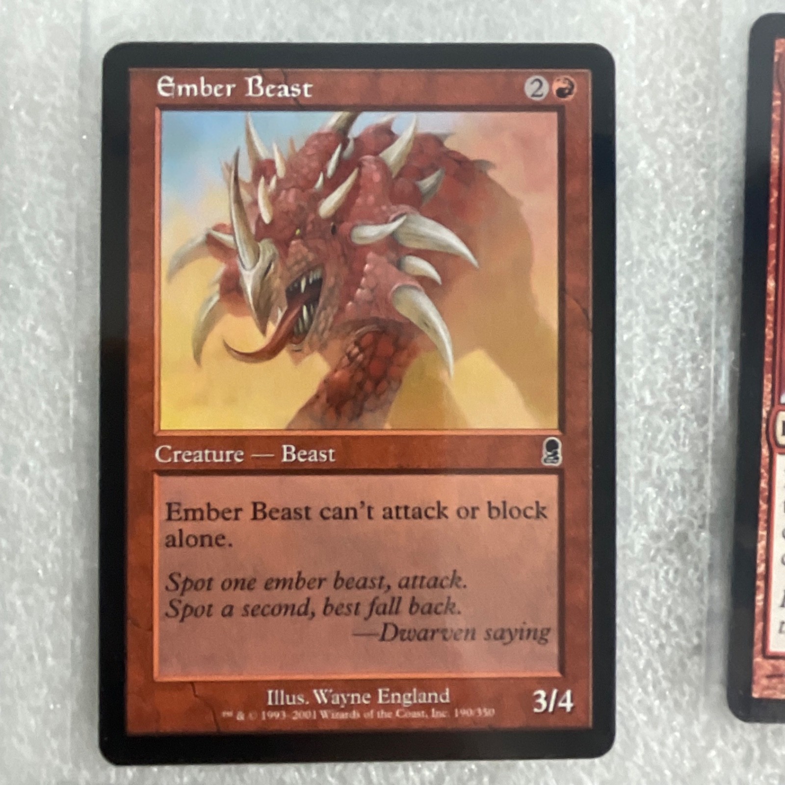 MTG 20 Card Red Lot Earthbind Earth Elemental Eron Mixed Sets - Image 13
