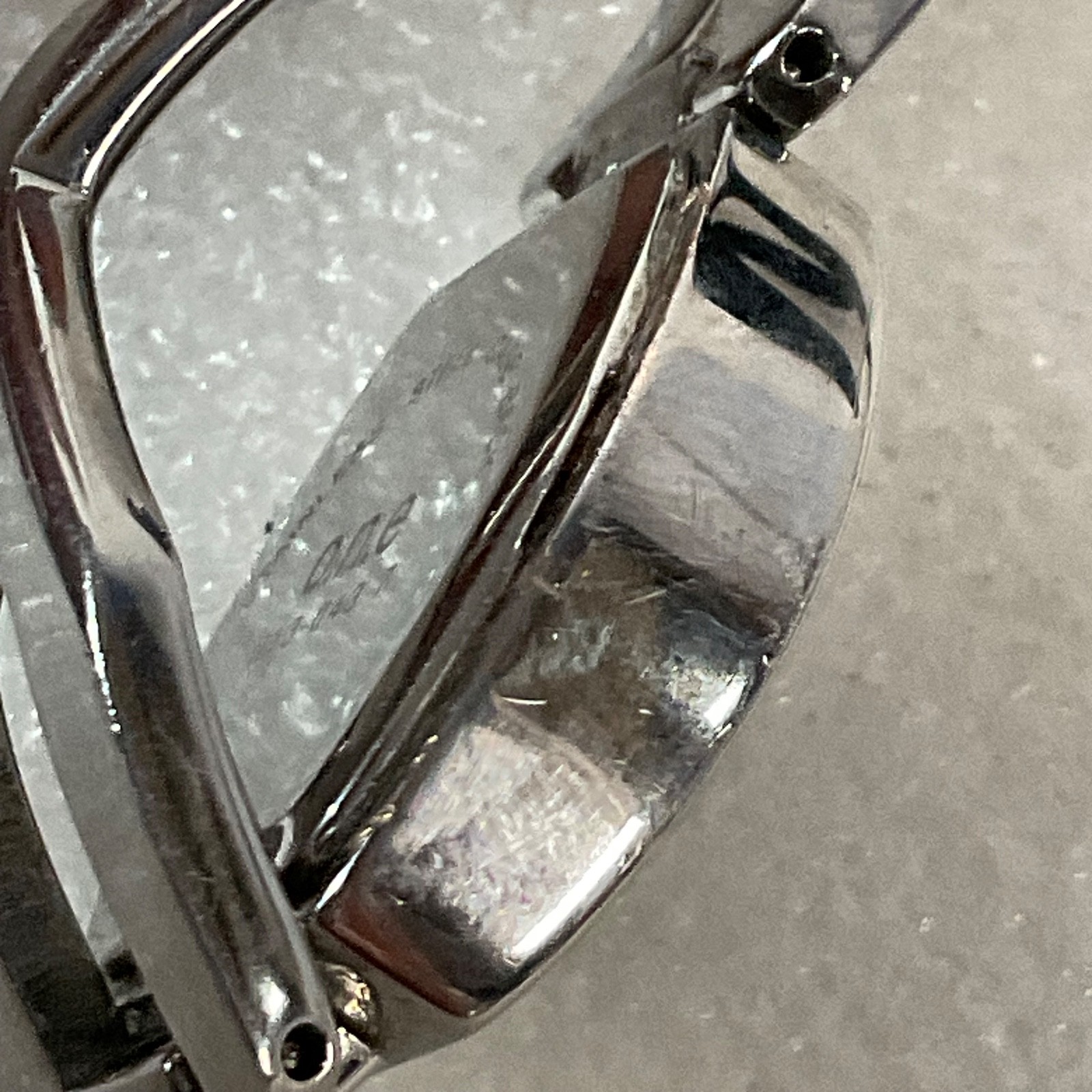 7in o.n.e Ladies Quartz Watch Stainless Steel Bracelet Style 45.96g Silver Tone - Image 8