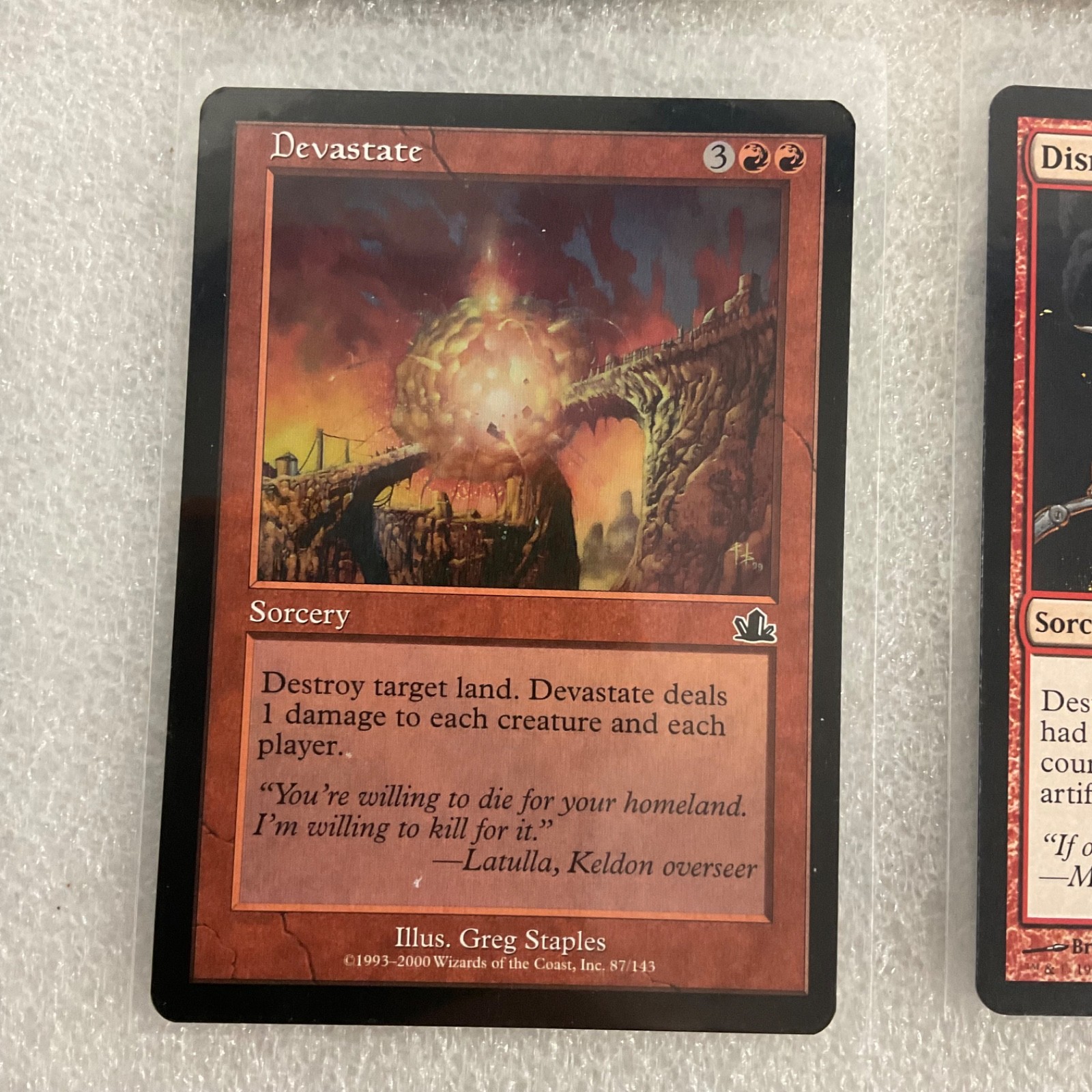 MTG 20 Card Red Lot Devastate Dismantle Dragon Hatchling Mixed Sets - Image 9