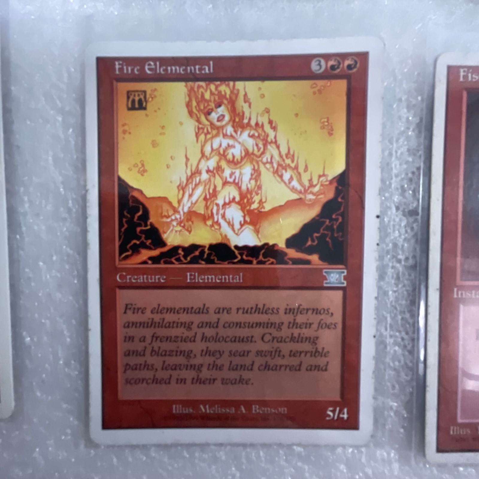 MTG 20 Card Red Lot Fire Elemental Firebreathing Mixed Sets - Image 7