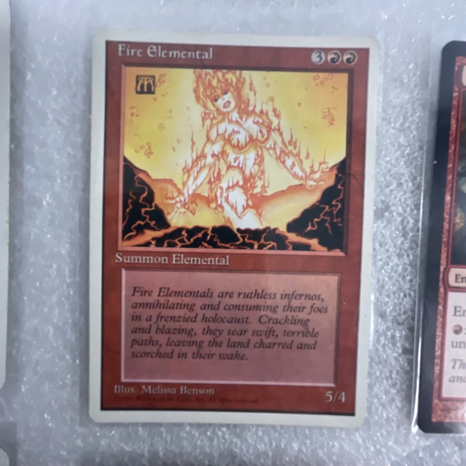 MTG 20 Card Red Lot Fire Elemental Firebreathing Mixed Sets - Image 8
