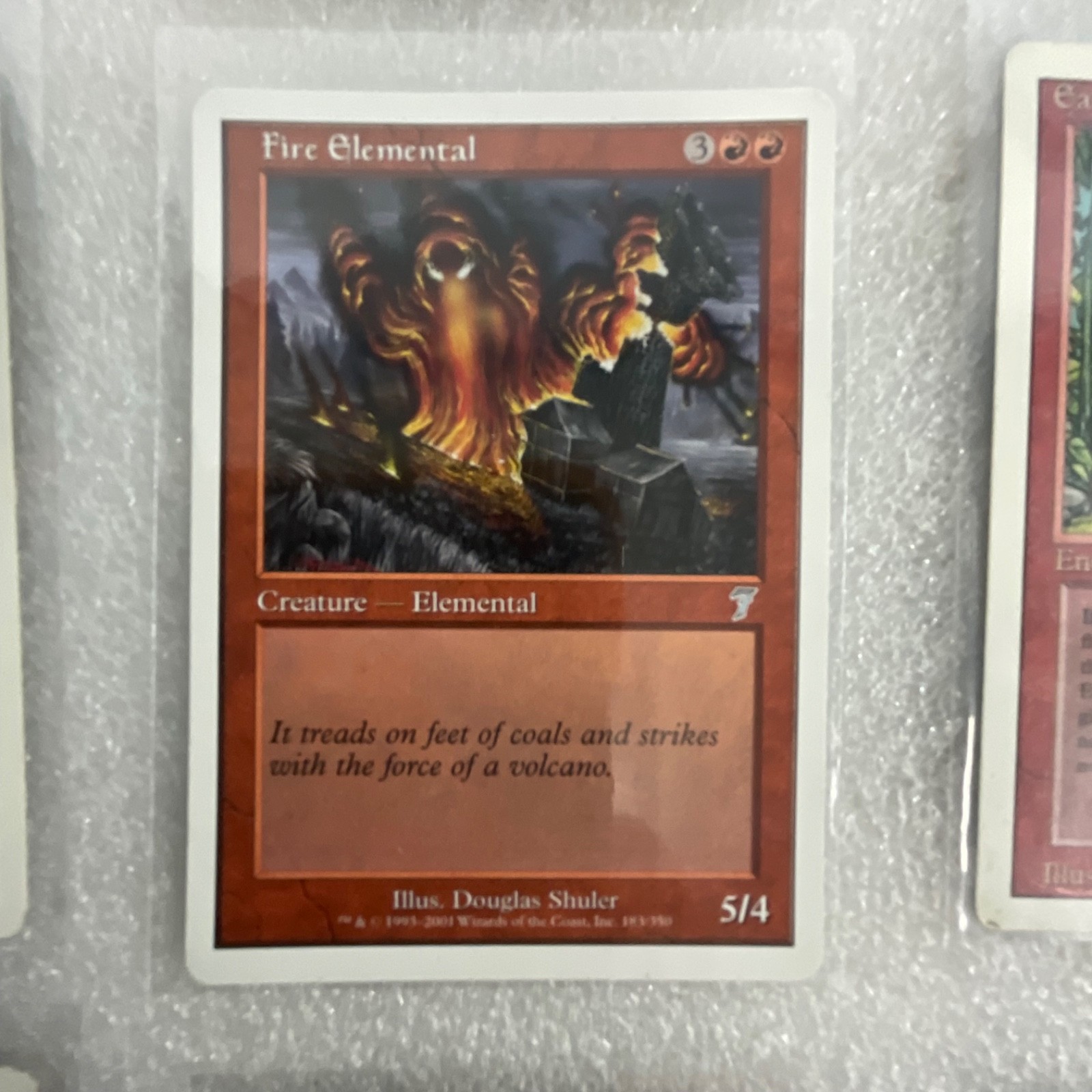 MTG 20 Card Red Lot Fire Elemental Firebreathing Mixed Sets - Image 9