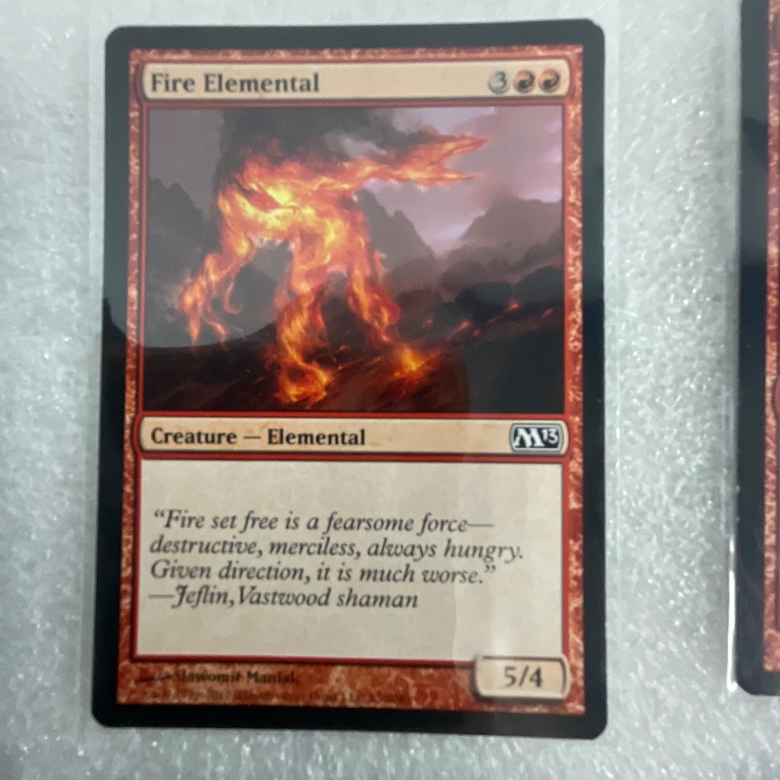 MTG 20 Card Red Lot Fire Elemental Firebreathing Mixed Sets - Image 10