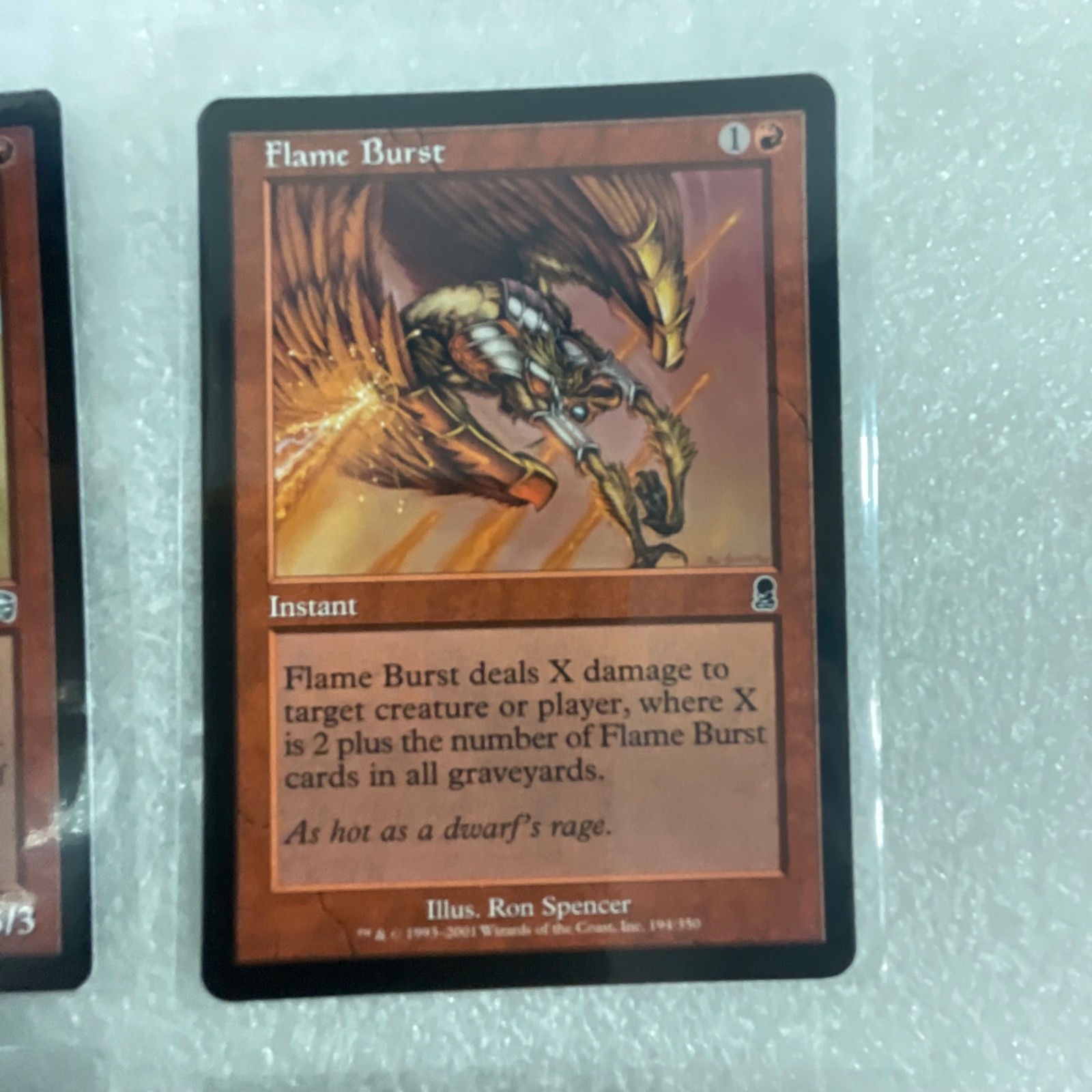 MTG 20 Card Red Lot Fire Elemental Firebreathing Mixed Sets - Image 21
