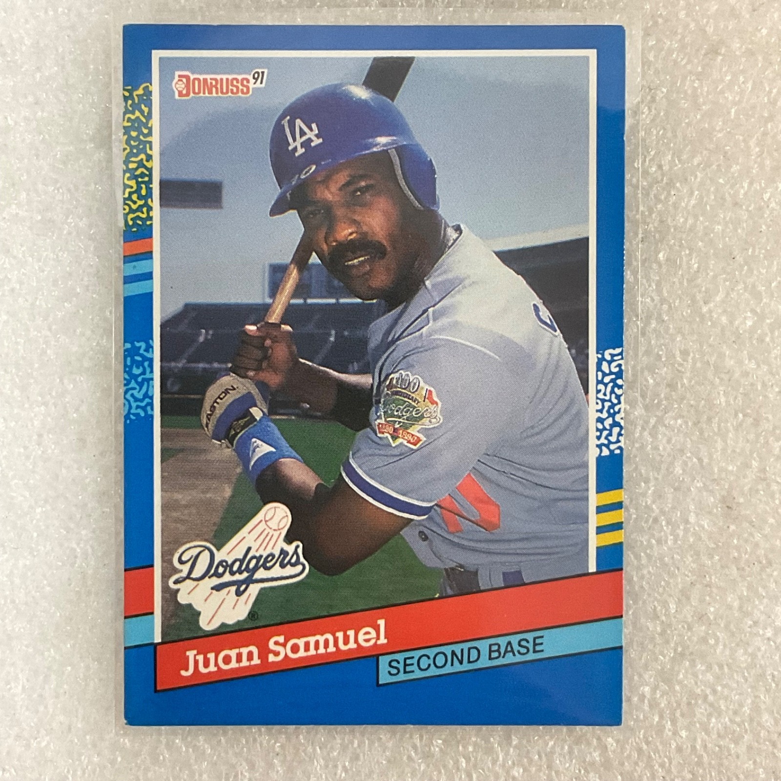 1989-1991 MLB Baseball 10 Card Lot Tim Raines Samuel Fleer Topps - Image 4