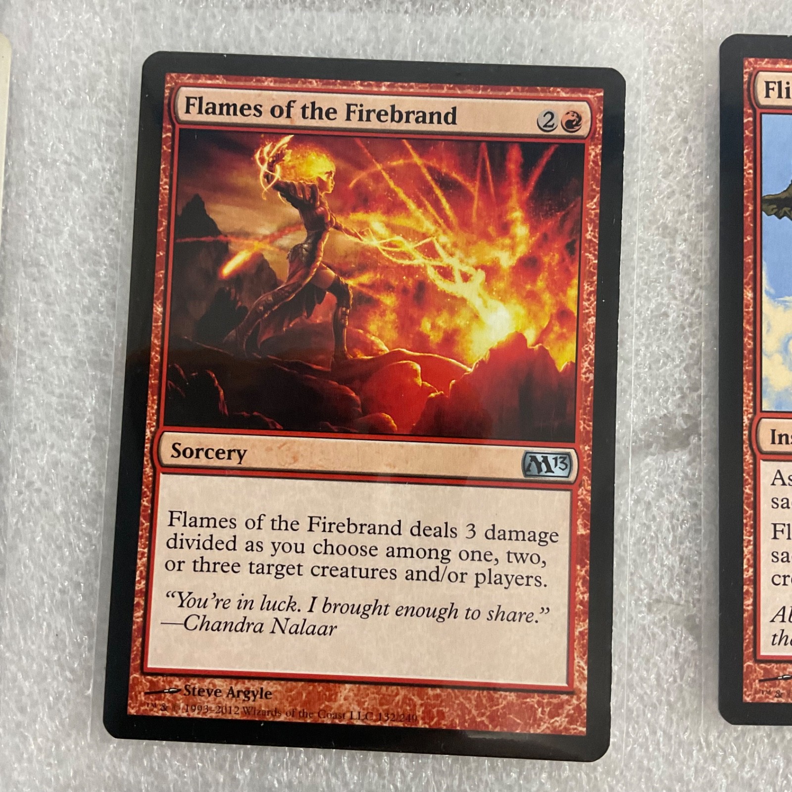MTG 20 Card Red Lot Flames Firebrand Firebreathing Mixed Sets Vintage - Image 8