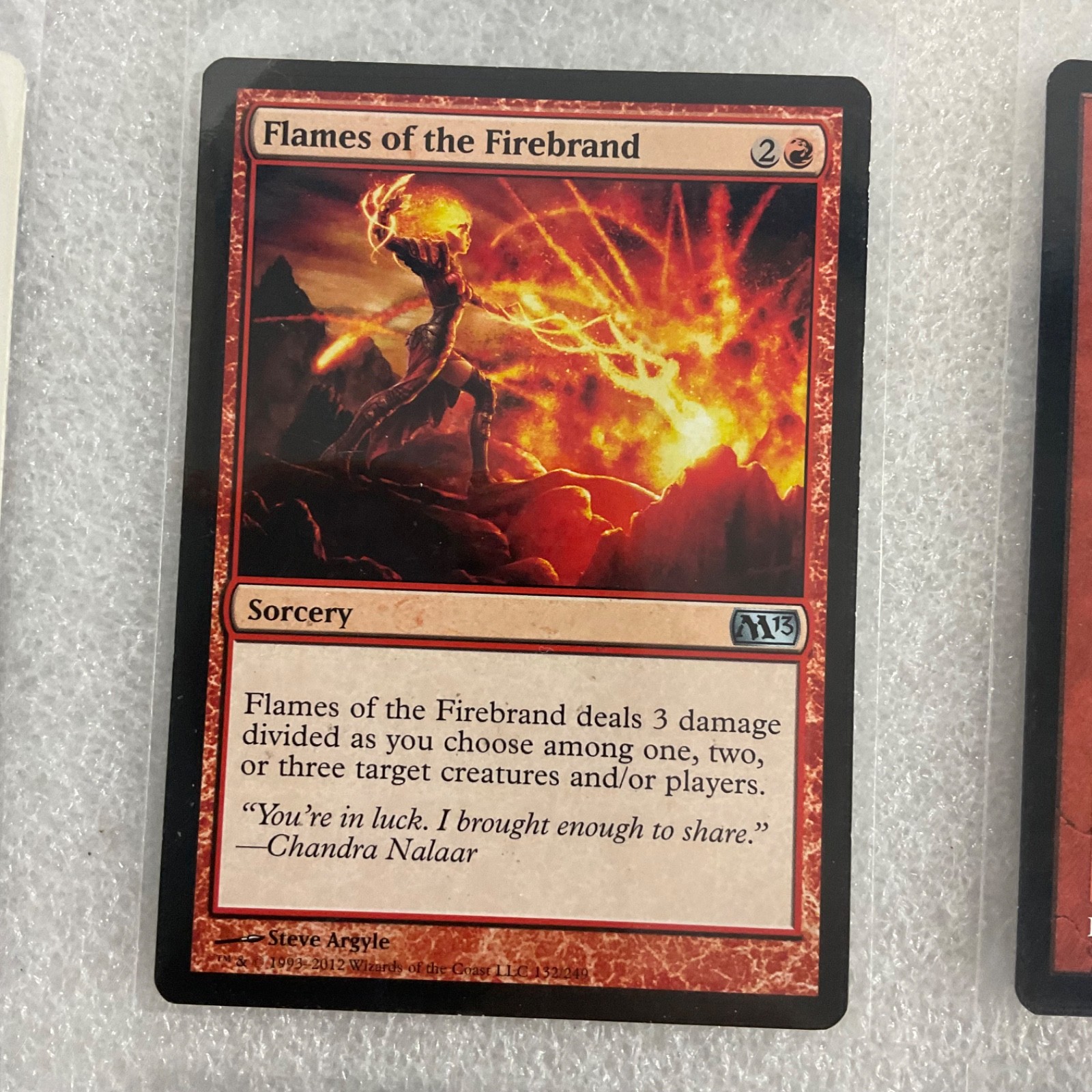 MTG 20 Card Red Lot Flames Firebrand Firebreathing Mixed Sets Vintage - Image 9