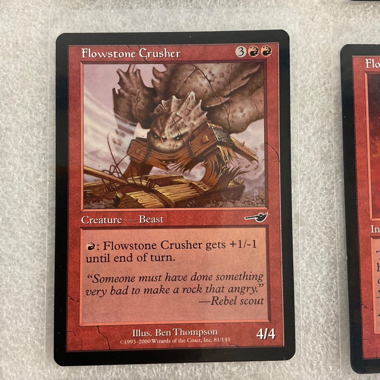 MTG 20 Card Red Lot Flames Firebrand Firebreathing Mixed Sets Vintage - Image 17