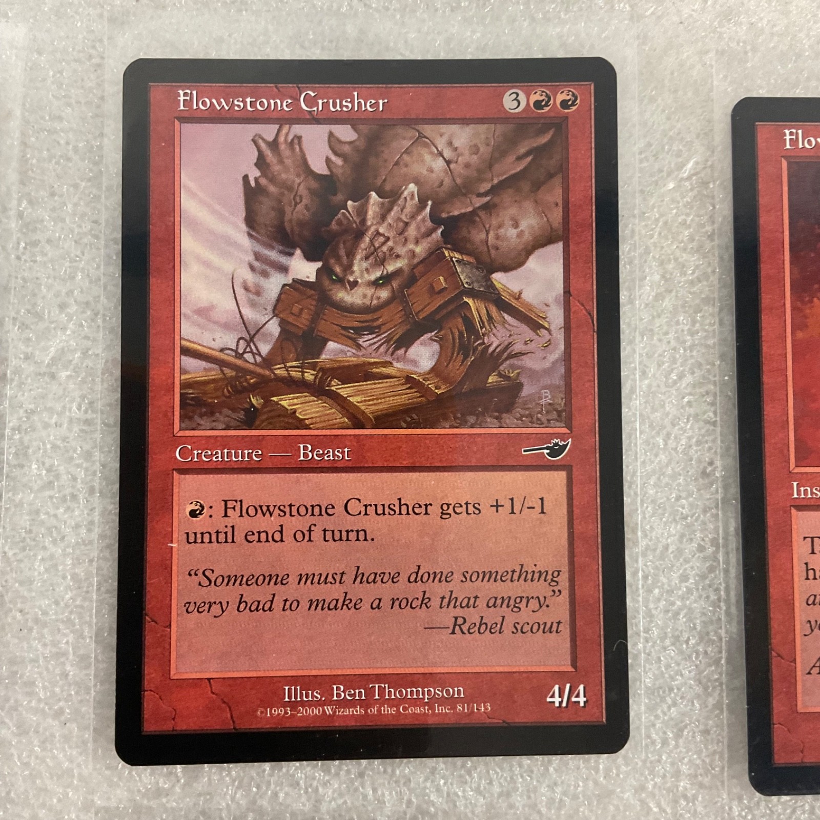 MTG 20 Card Red Lot Flames Firebrand Firebreathing Mixed Sets Vintage - Image 18