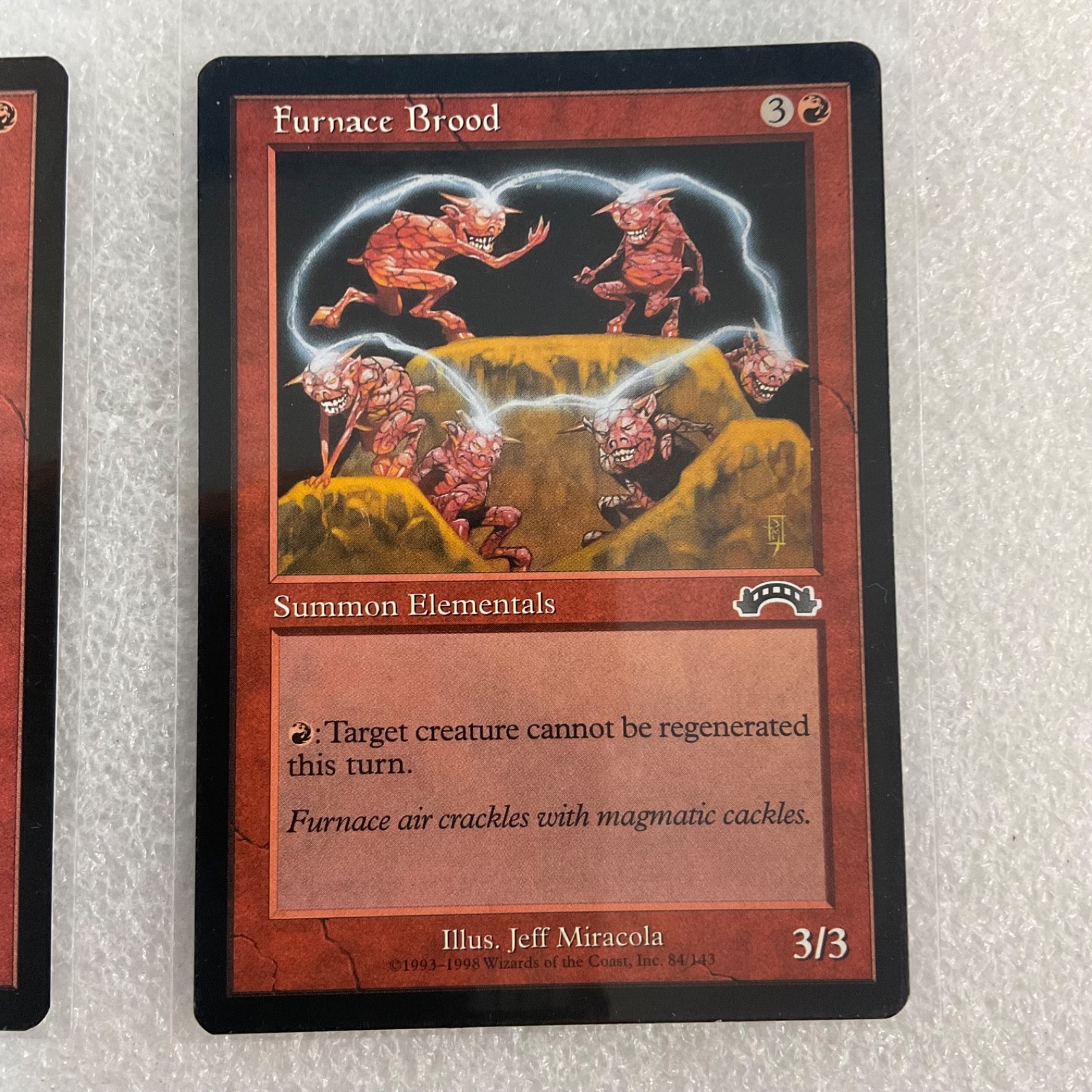 MTG 20 Card Red Lot Flames Firebrand Firebreathing Mixed Sets Vintage - Image 22