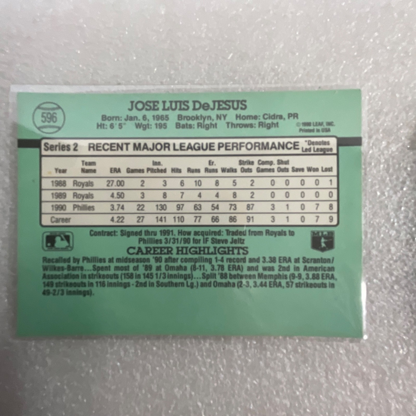 1991 MLB 10 Card Lot Donruss Topps Score Myers Drabek Higuera - Image 13