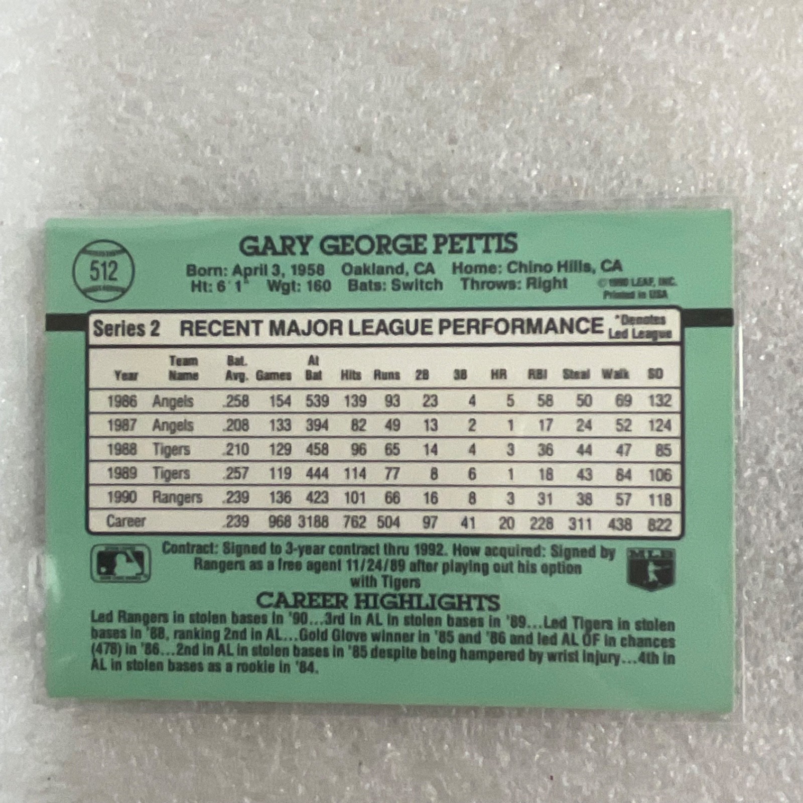 1991 MLB 10 Card Lot Donruss Topps Score Myers Drabek Higuera - Image 18