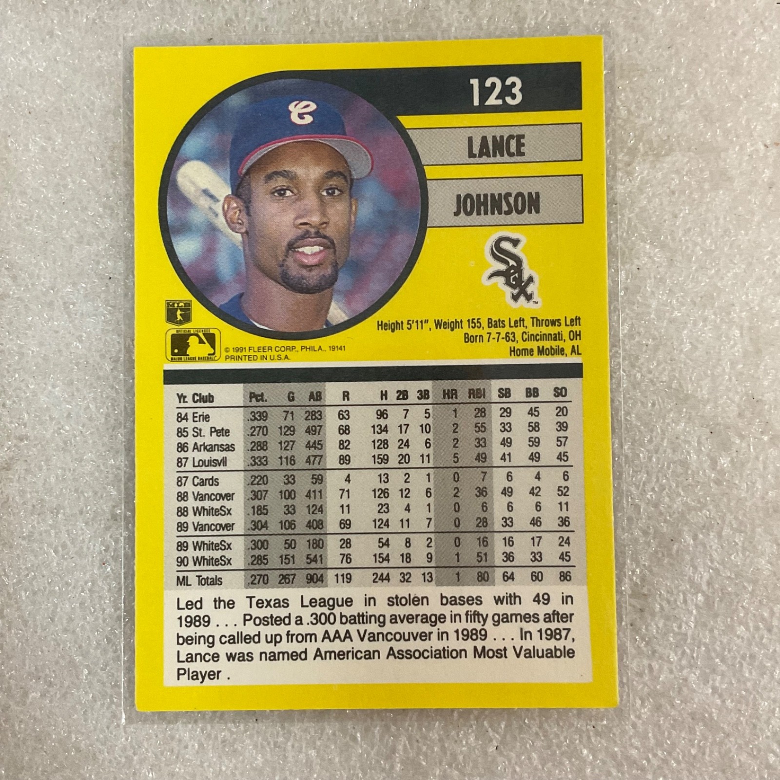 1991 MLB Baseball 10 Card Lot Fleer Donruss Murray Cone Osteen - Image 19