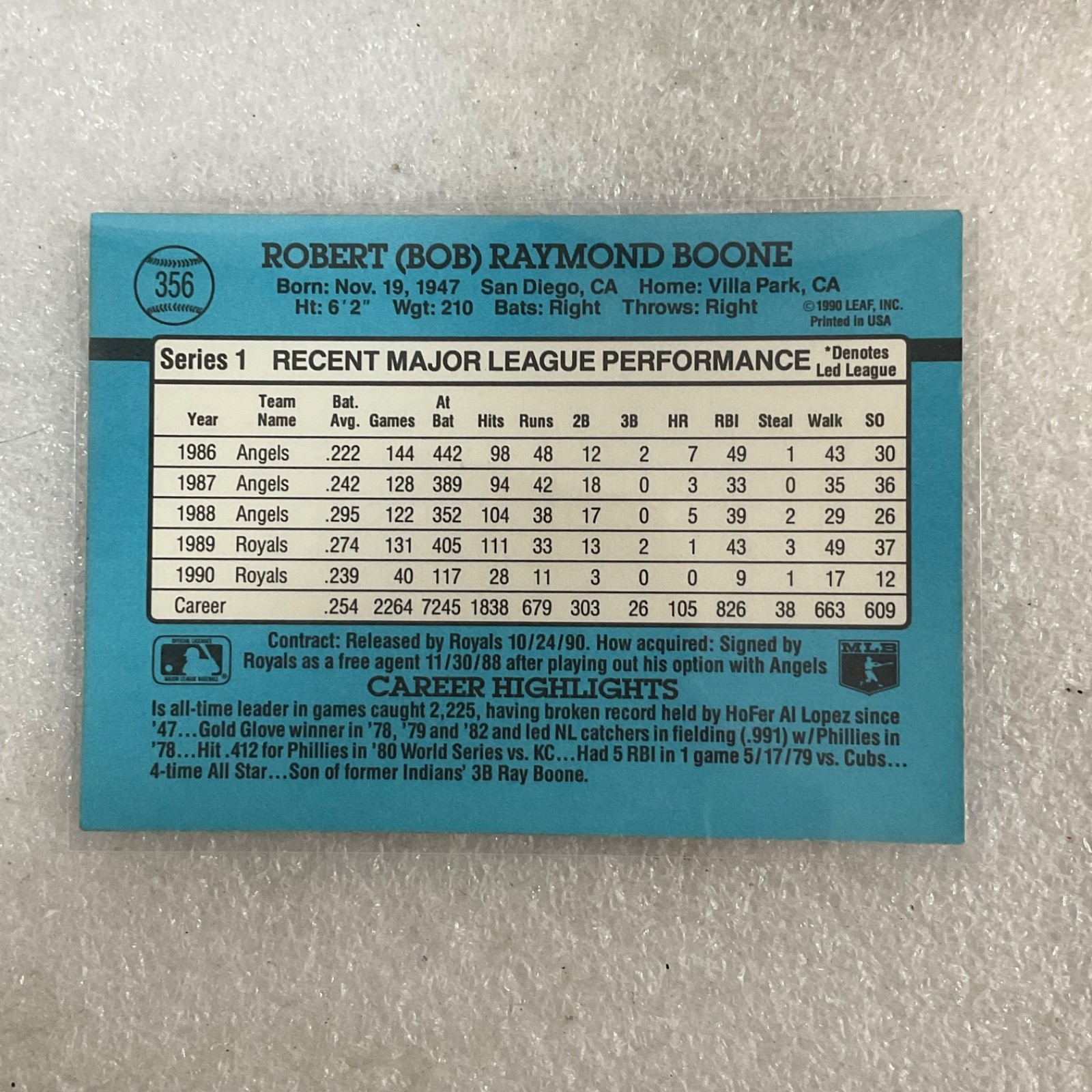 1989-1991 Baseball 10 Card Lot Ted Williams Roush Sewell Fleer Topps - Image 18