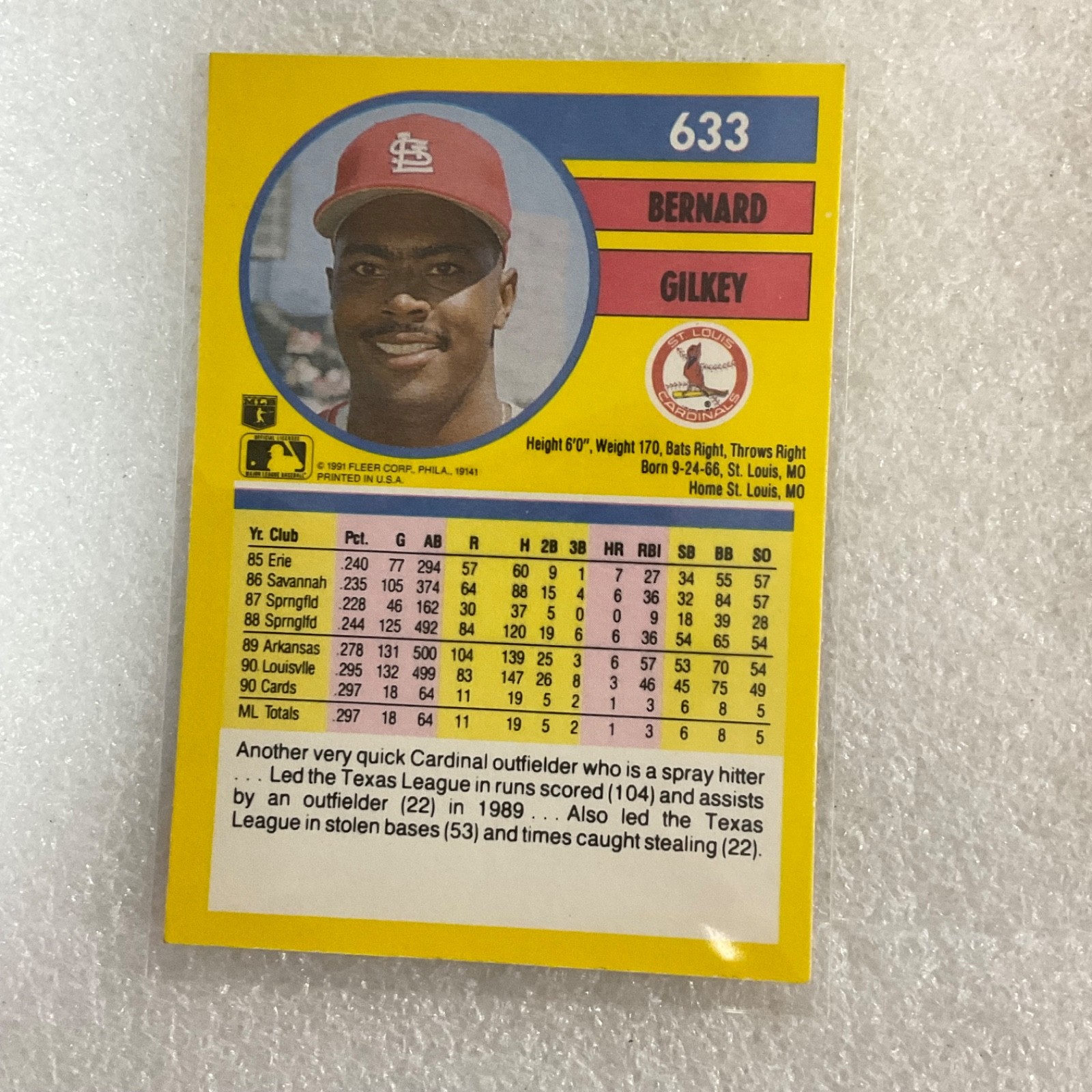 1989-1991 Baseball 10 Card Lot Ted Williams Roush Sewell Fleer Topps - Image 20