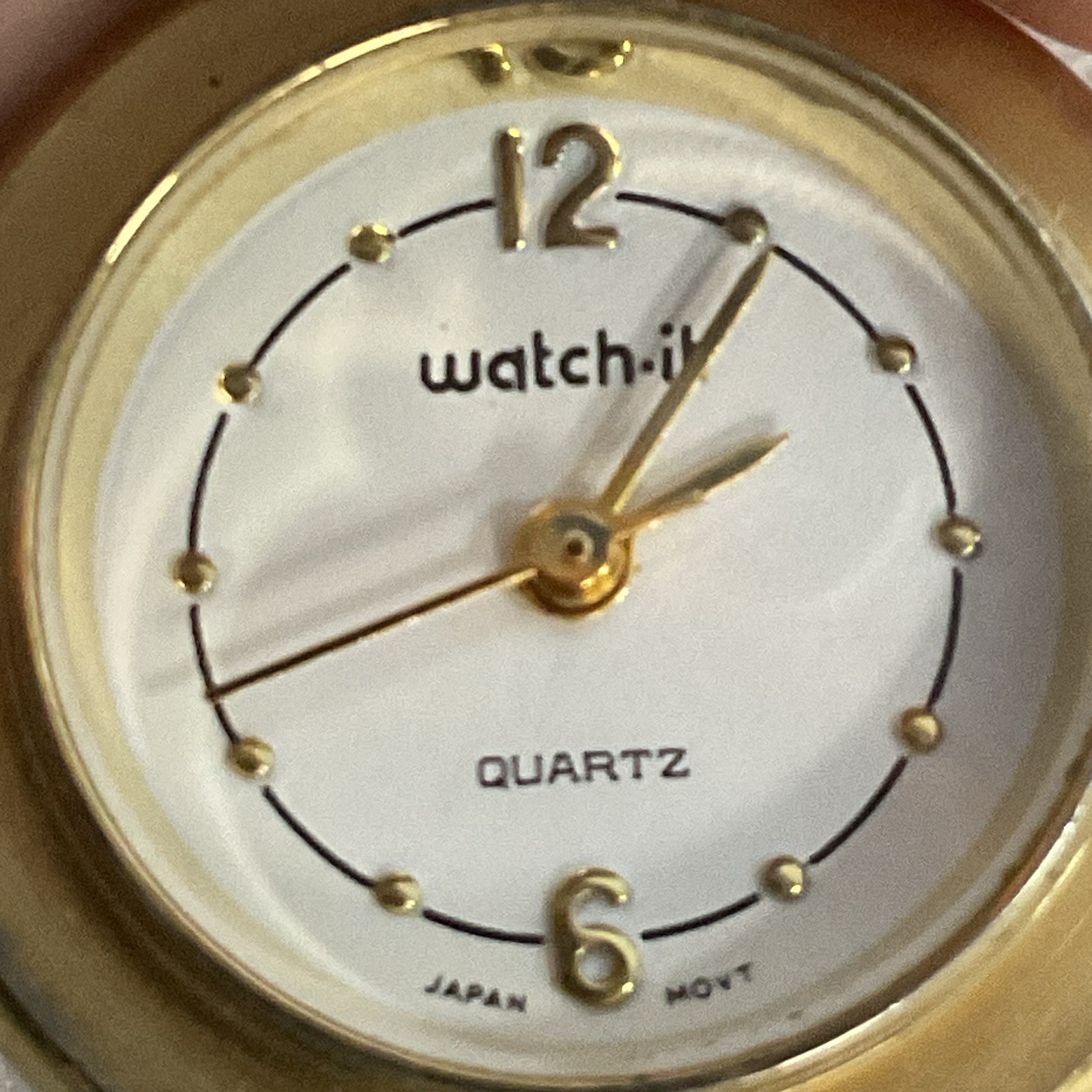 Nelsonic Watch-it Mini Gold Toned Pocket Watch LP523Y 012 2035 GnuFashion - Image 4