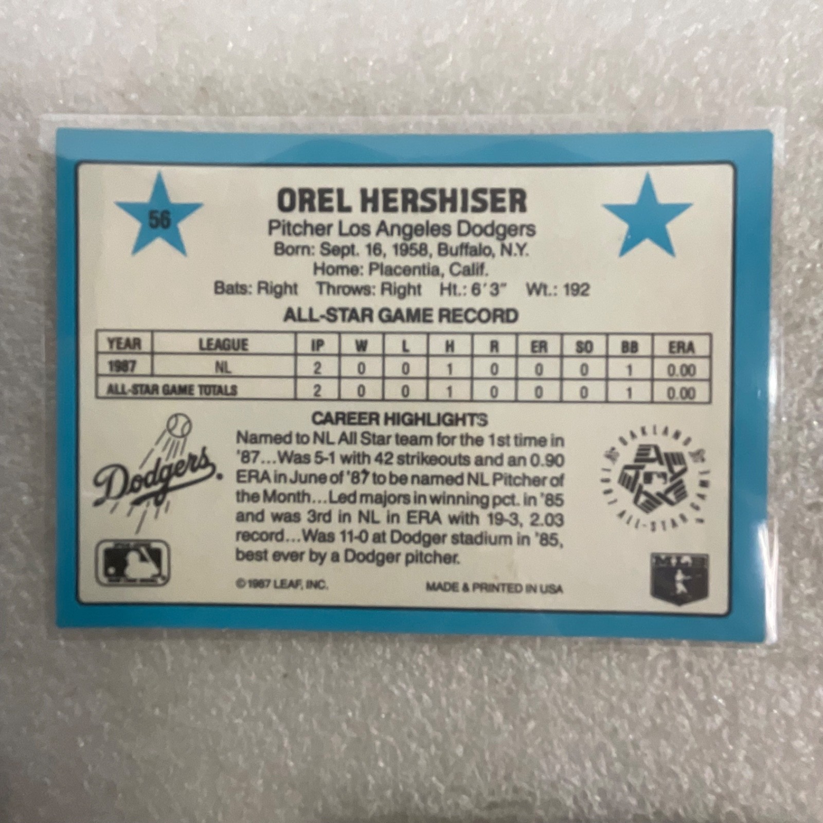 1988-1991 Baseball 10 Card Lot Sandberg Raines Hershiser Evans McRae - Image 17