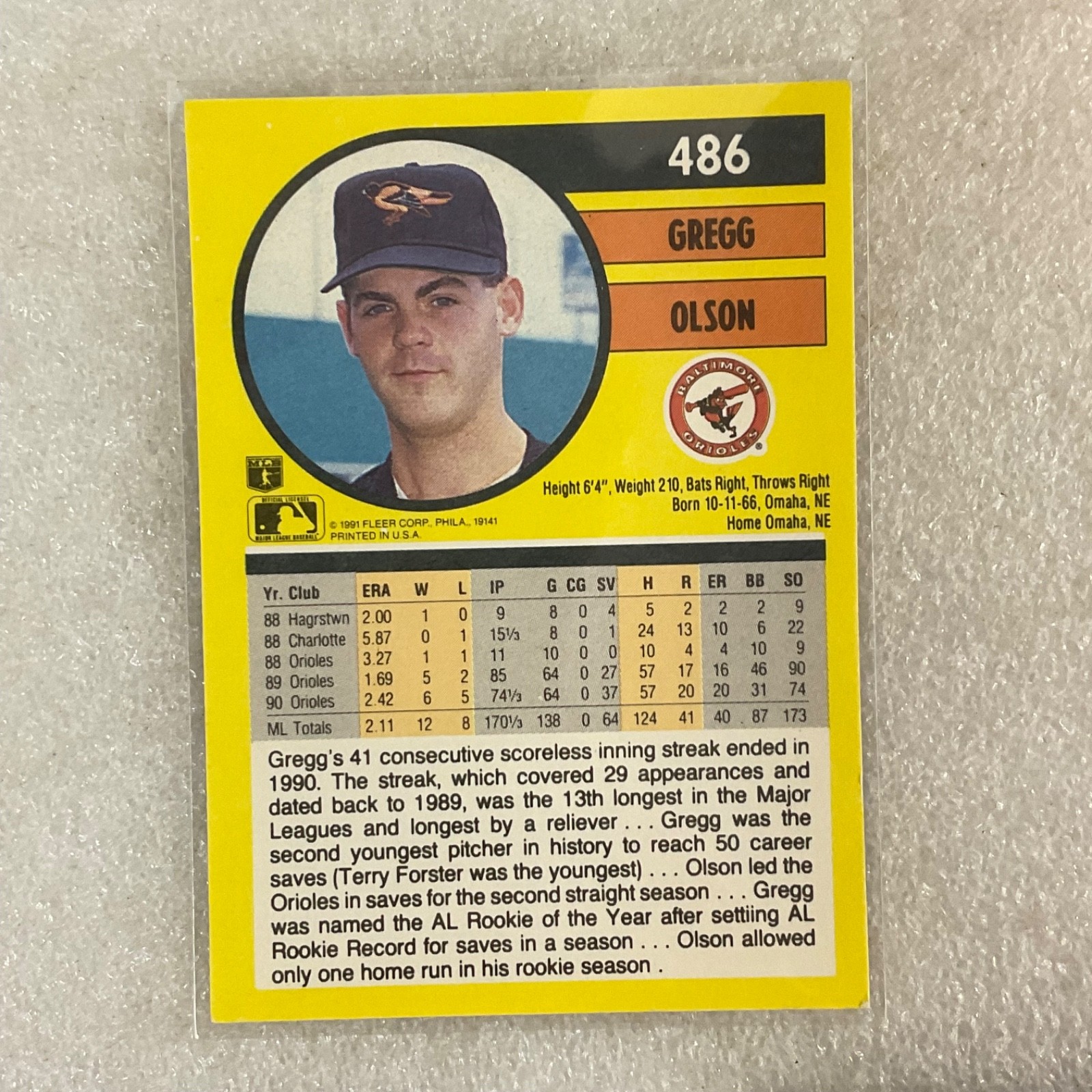 1987-1991 Baseball 10 Card Lot Perry Burks Topps Fleer Donruss - Image 15