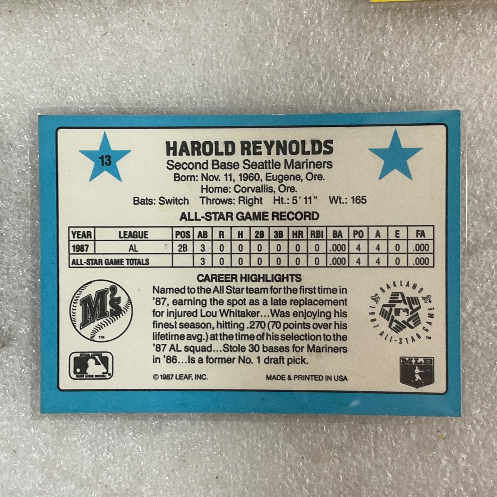 1987-1991 Baseball 10 Card Lot Perry Burks Topps Fleer Donruss - Image 17
